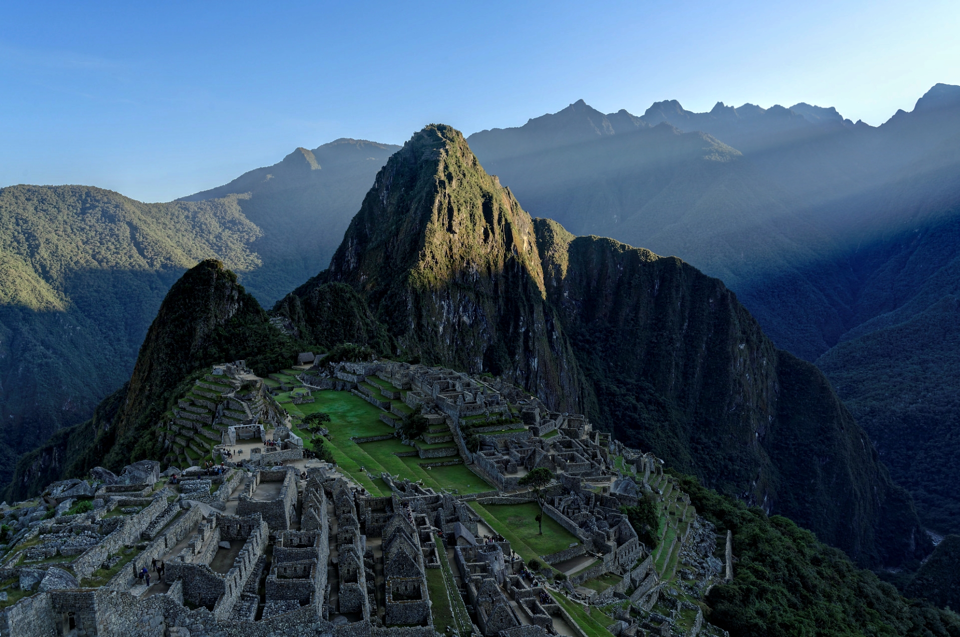 Alba a Machu Picchu...