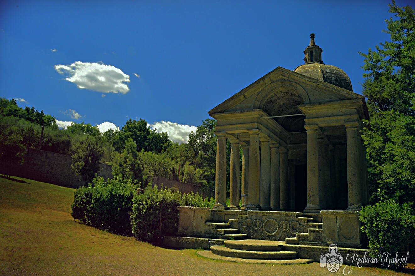 Bomarzo Temple of Vignola...