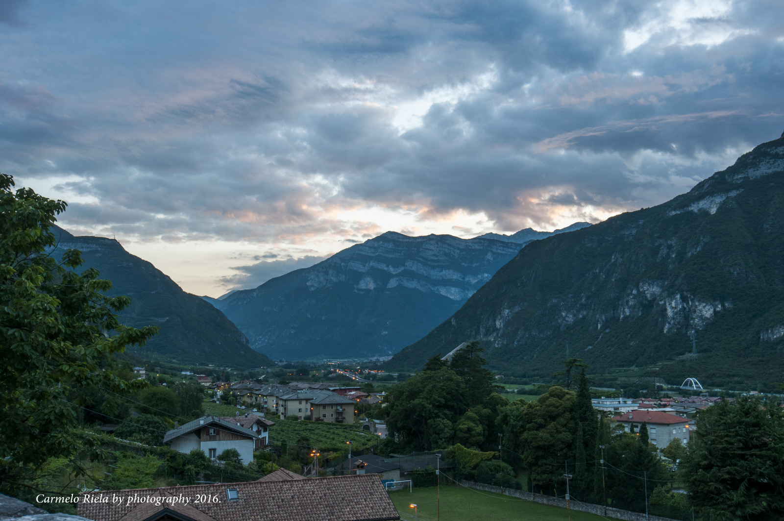 Ala al tramonto.Trentino....