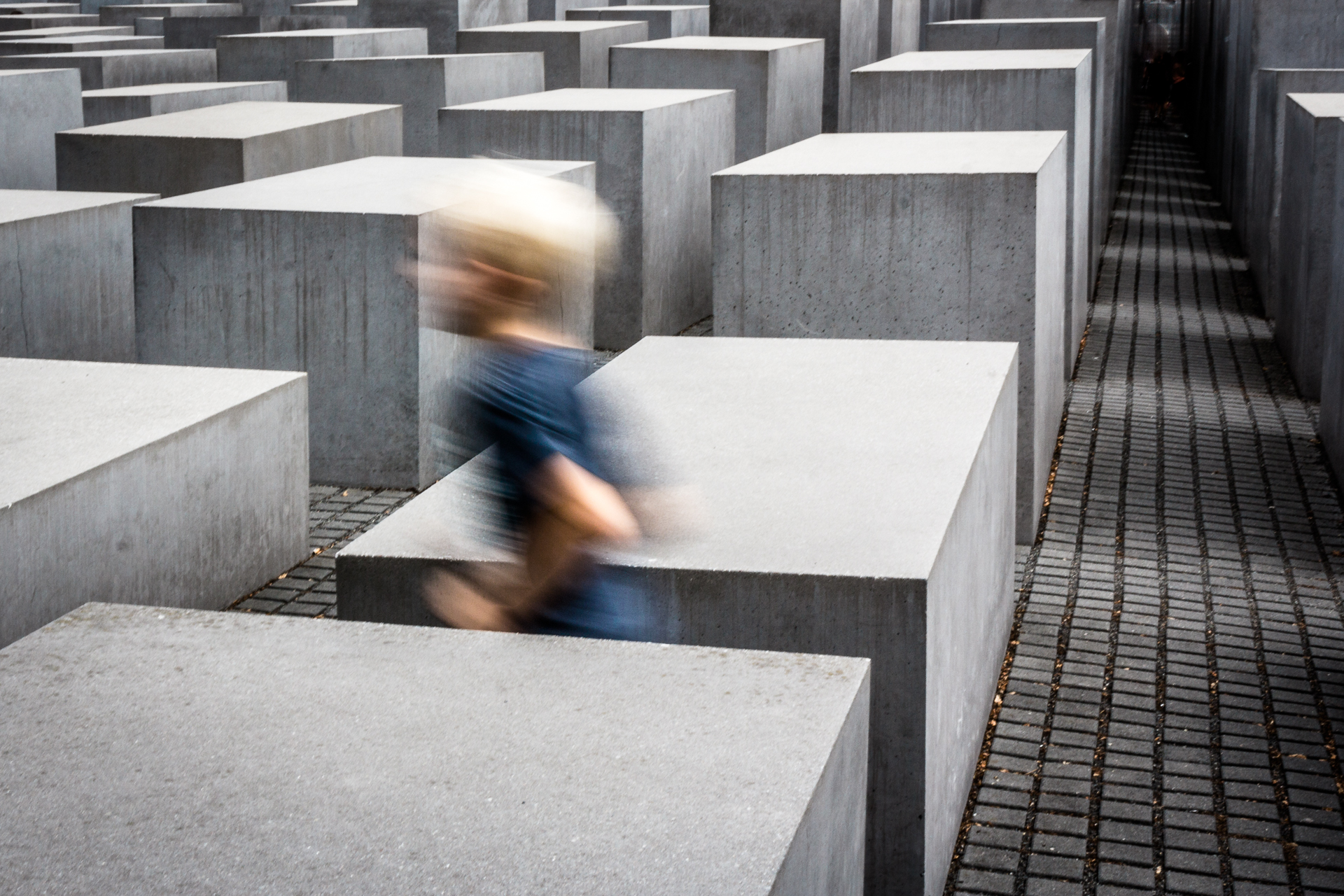 Memorial to the murdered jews of Europe in Berlin...
