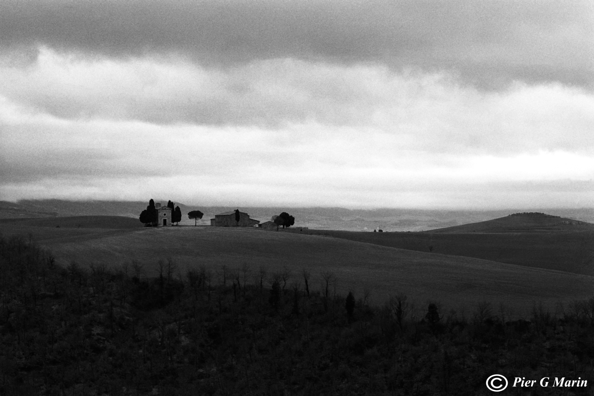 Tuscany. Val d 'Orcia...