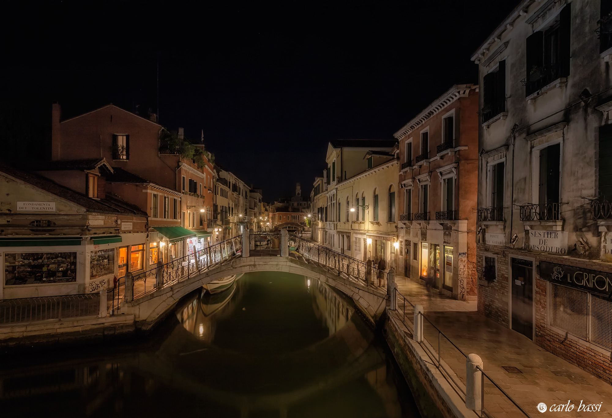 Venice, Bridge of Gafaro....