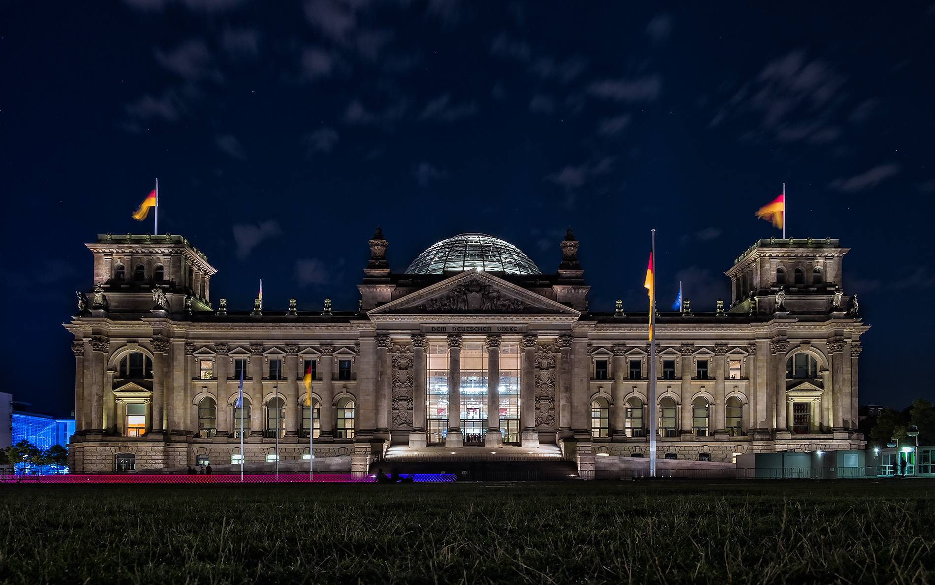 Reichstag by night...