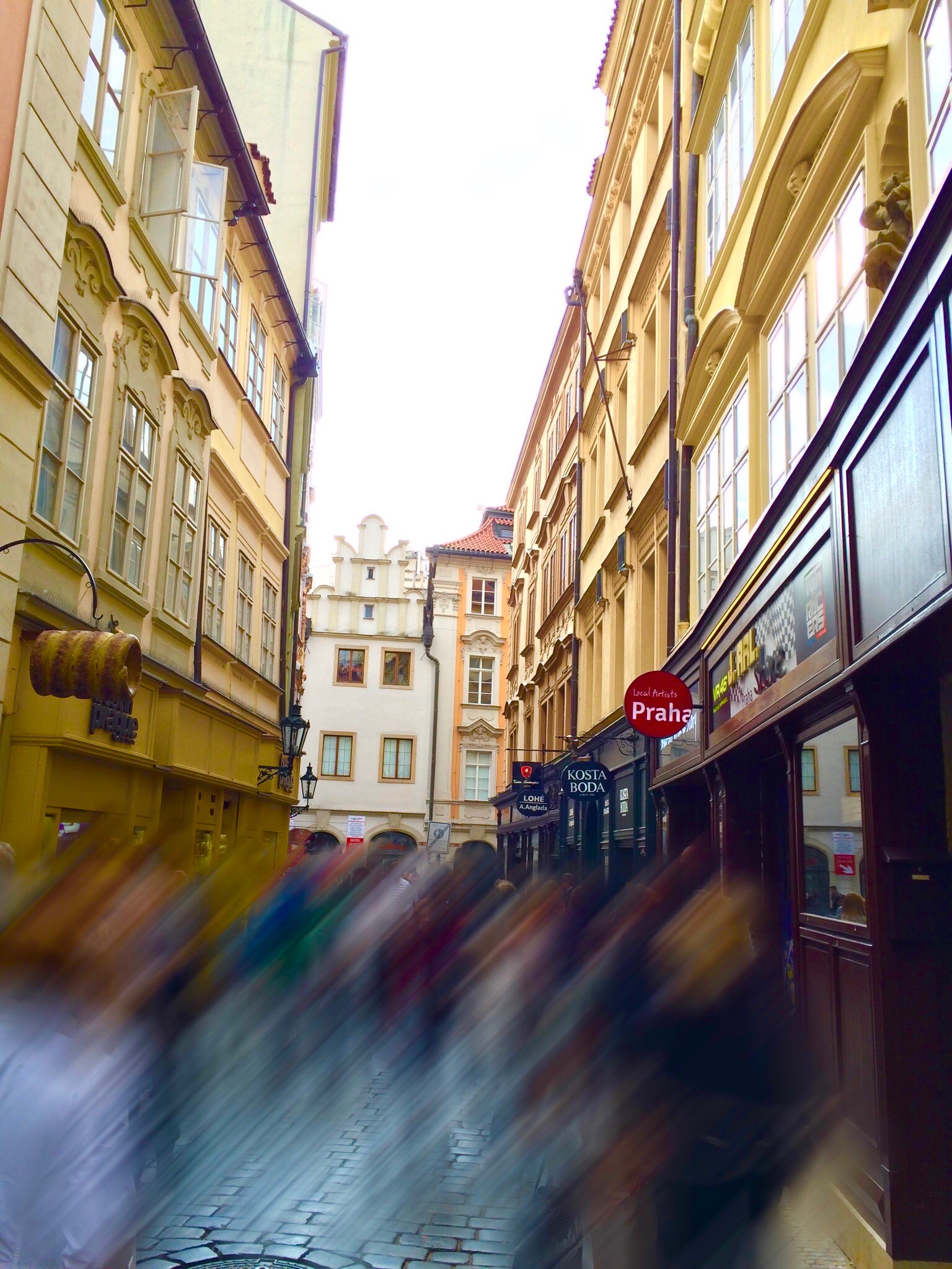In the streets of Stare Mesto...