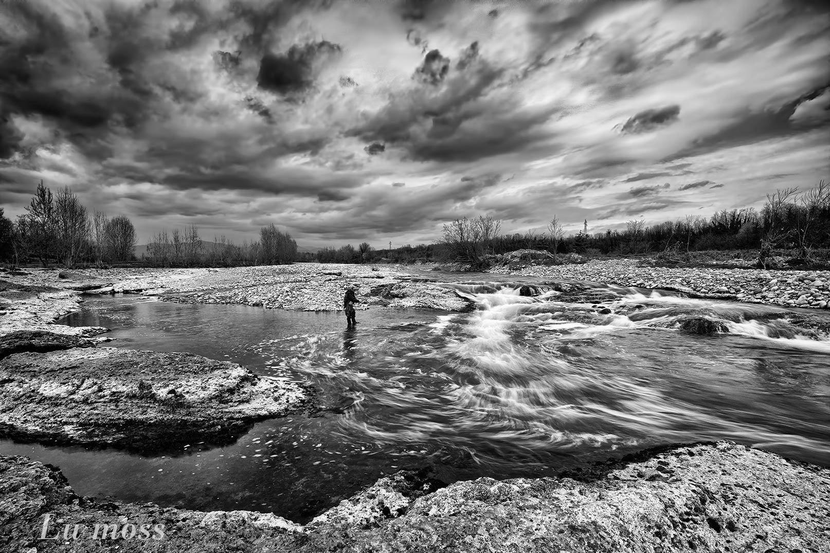 Il pescatore e il fiume (Brembo)...