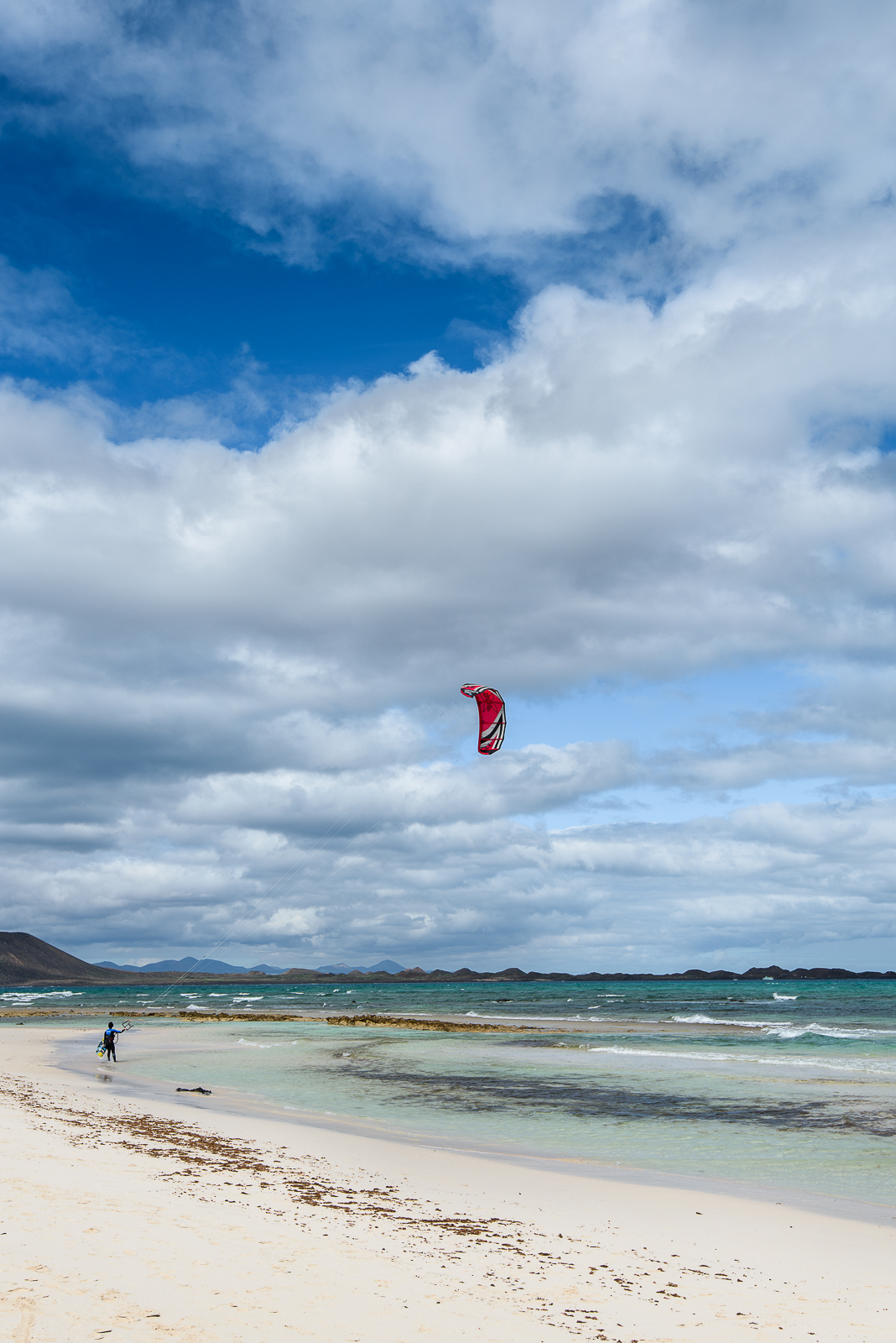 Flag beach kite...