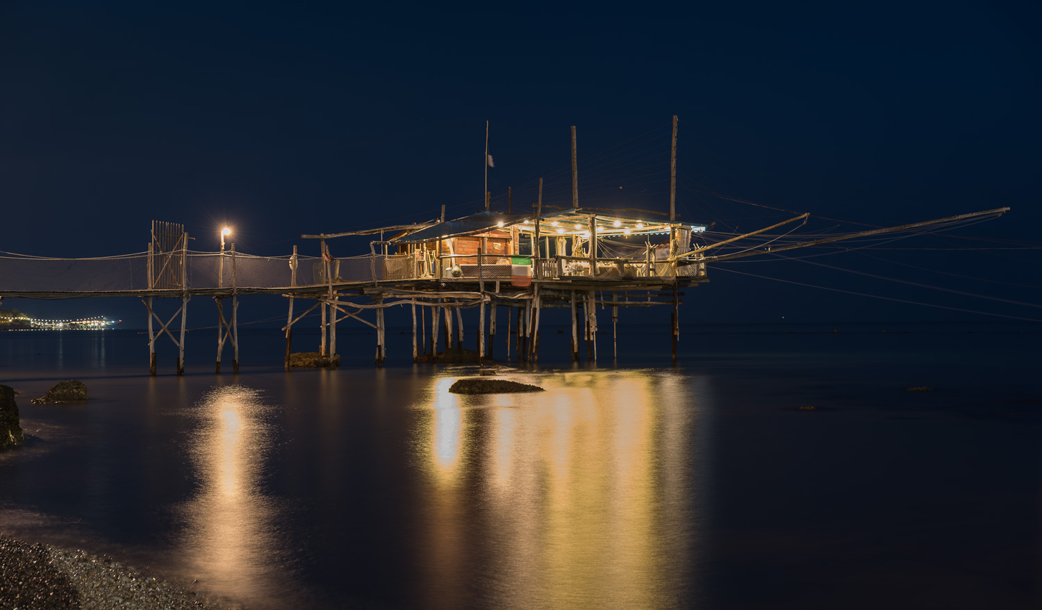 Trabucco by night...