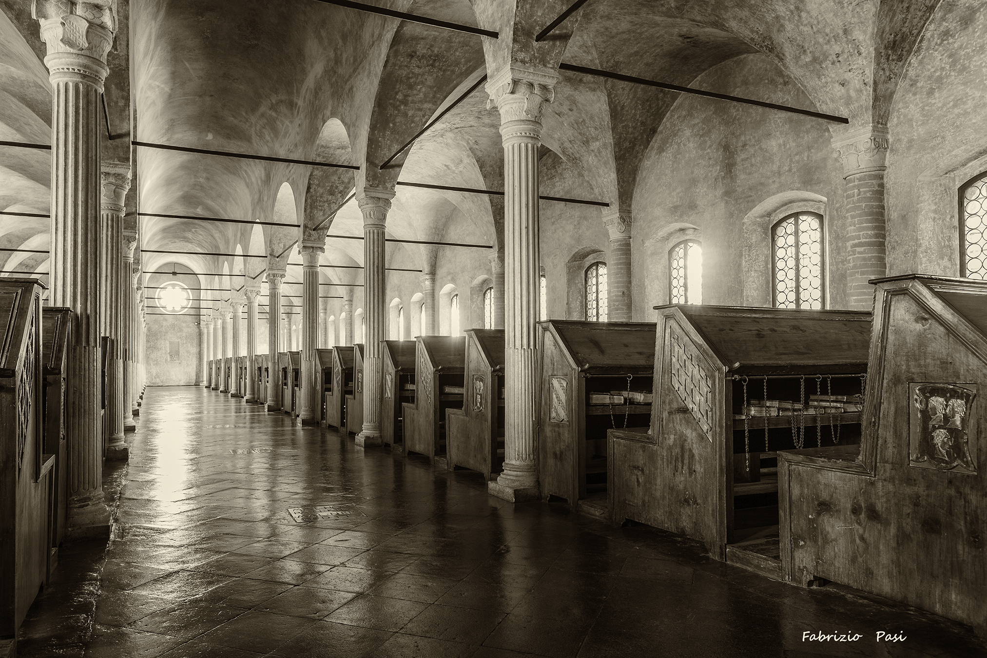 Malatesta Library in 1454 Cesena (fc)...