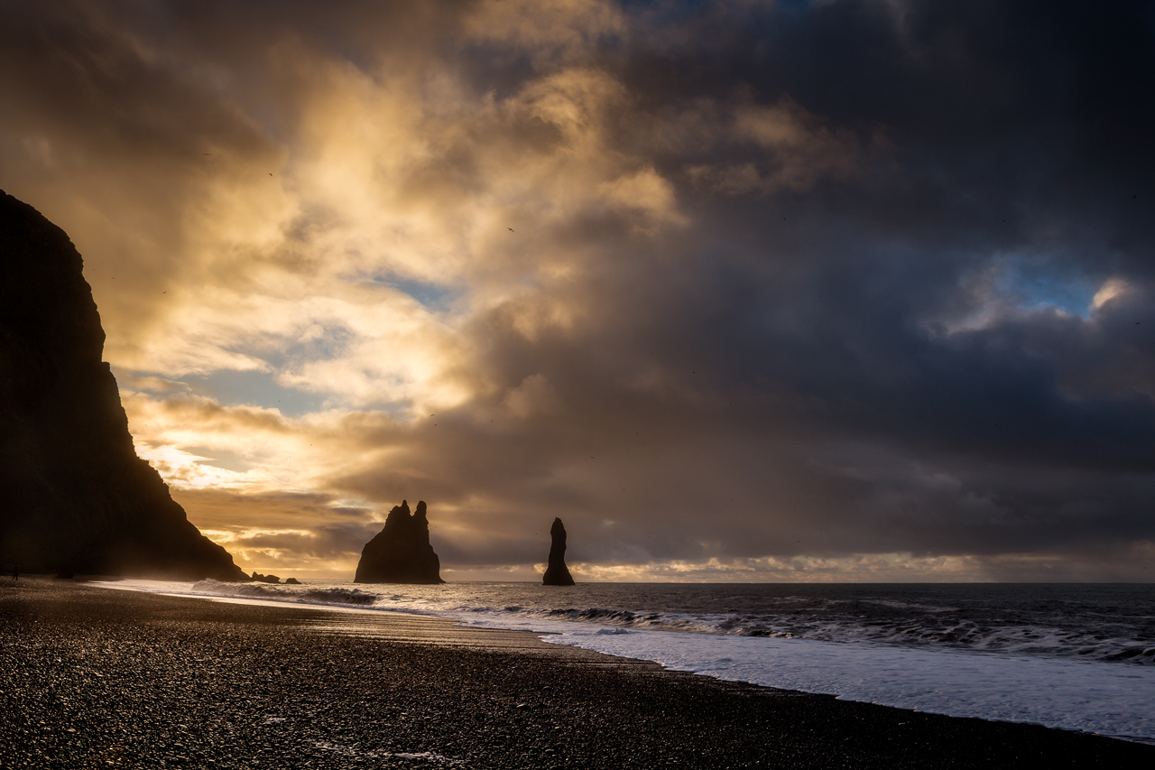 Reynisfjara'beach...