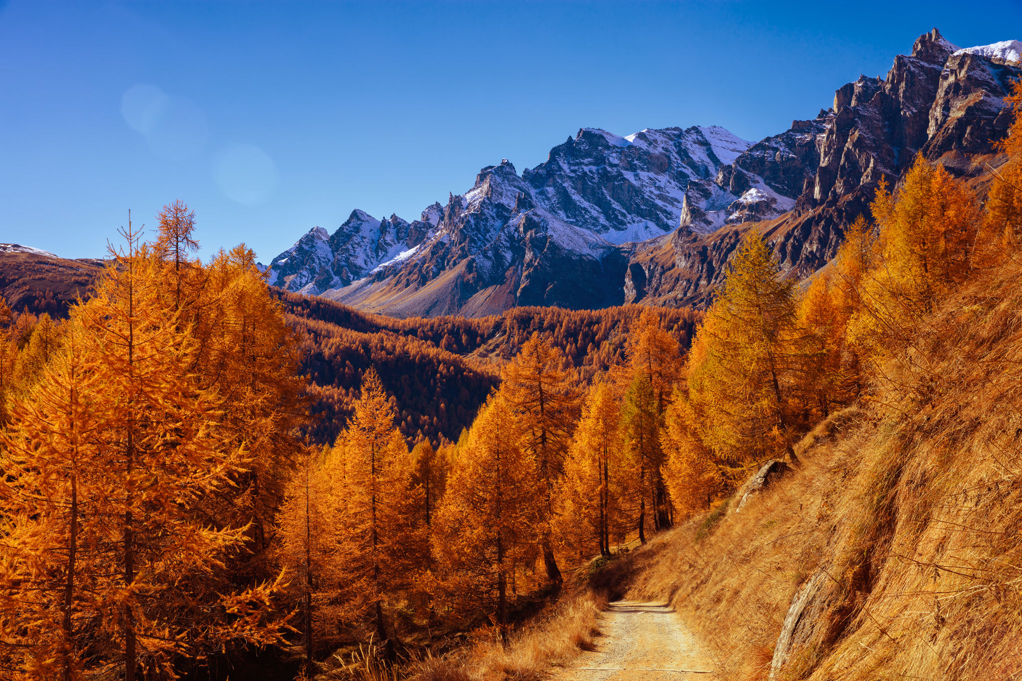 Sulla strada di ritorno da Crampiolo...