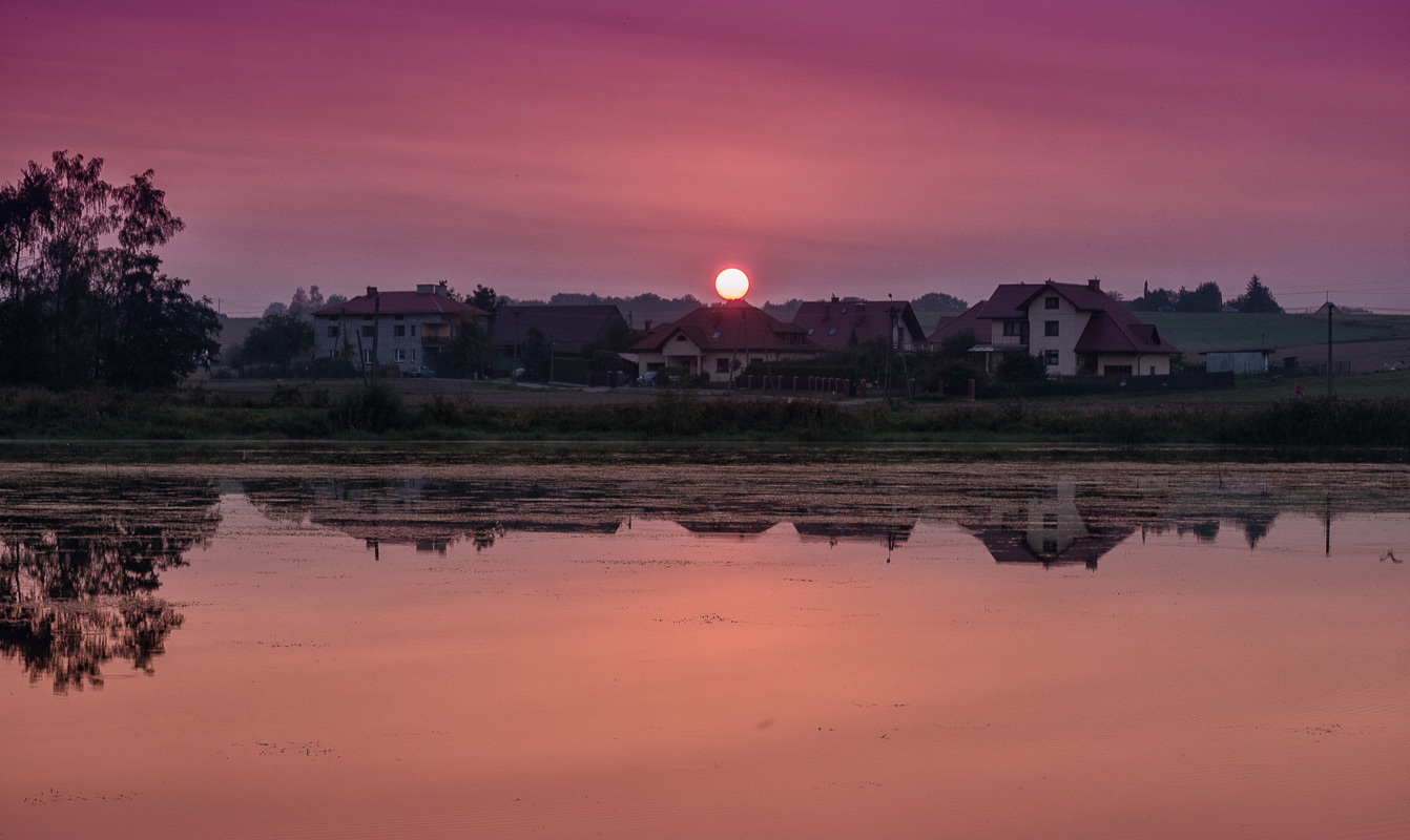 Polish sunset...