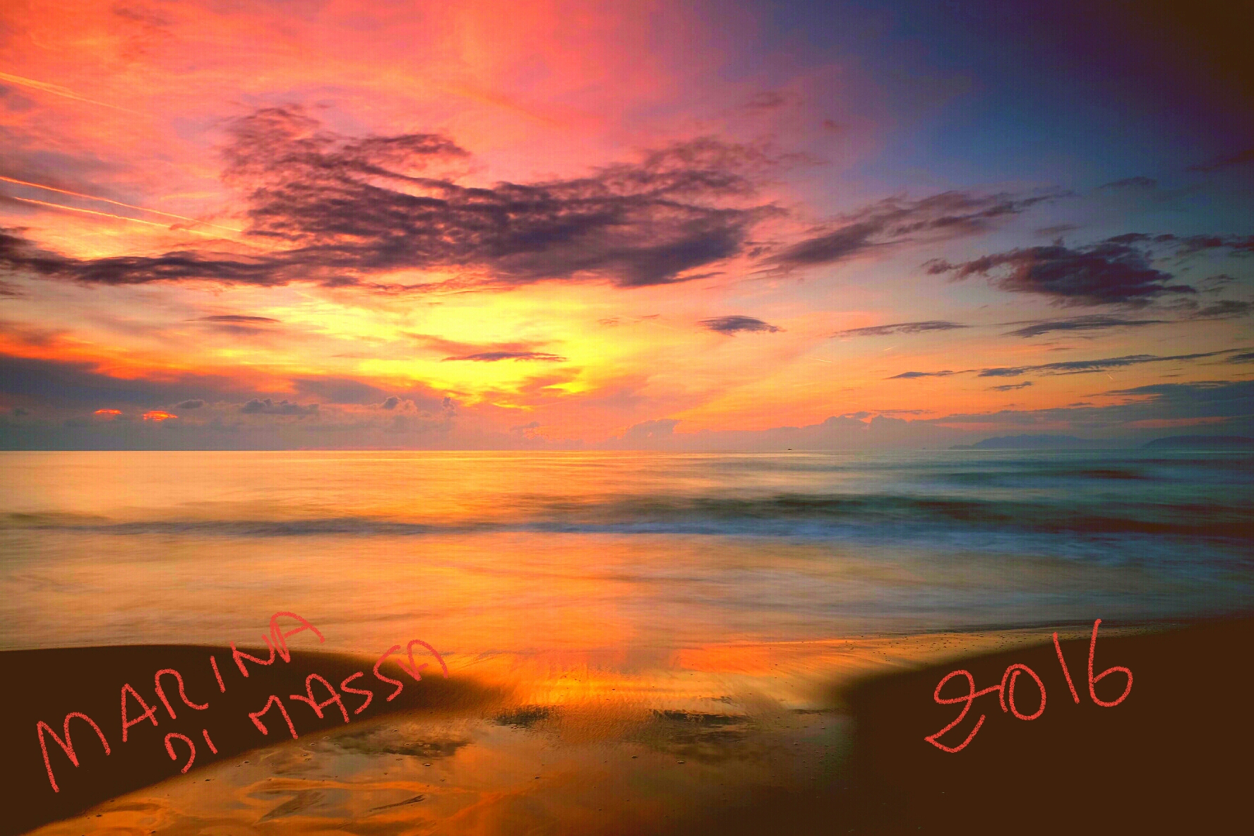 incredible sunset no post...