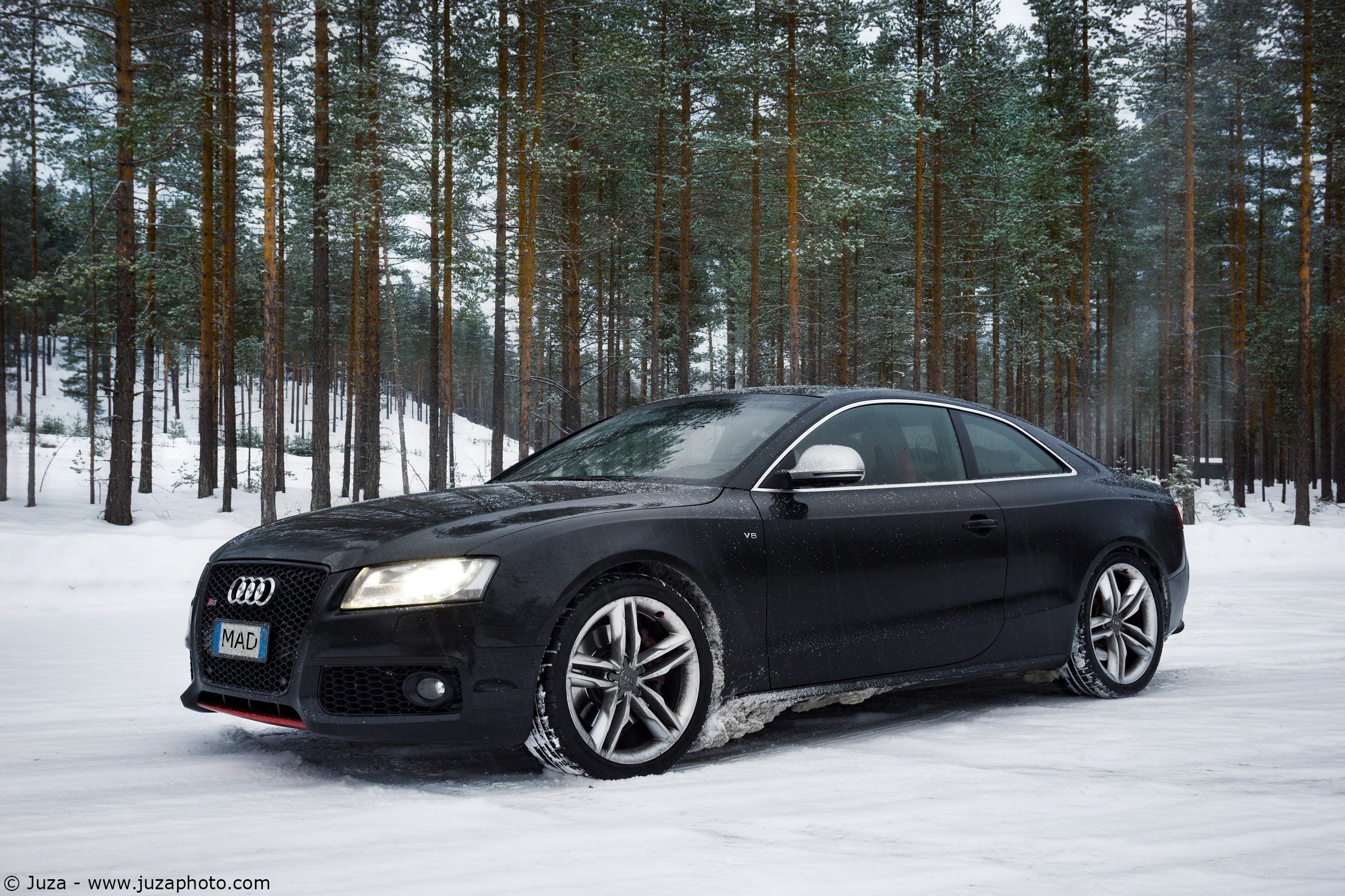 Audi S5 V8 in Norway...