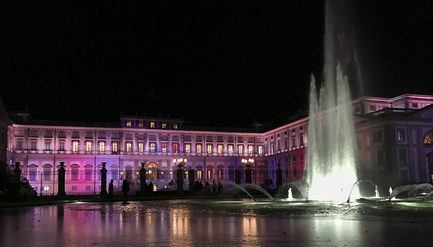 Villa Reale in Monza Night...