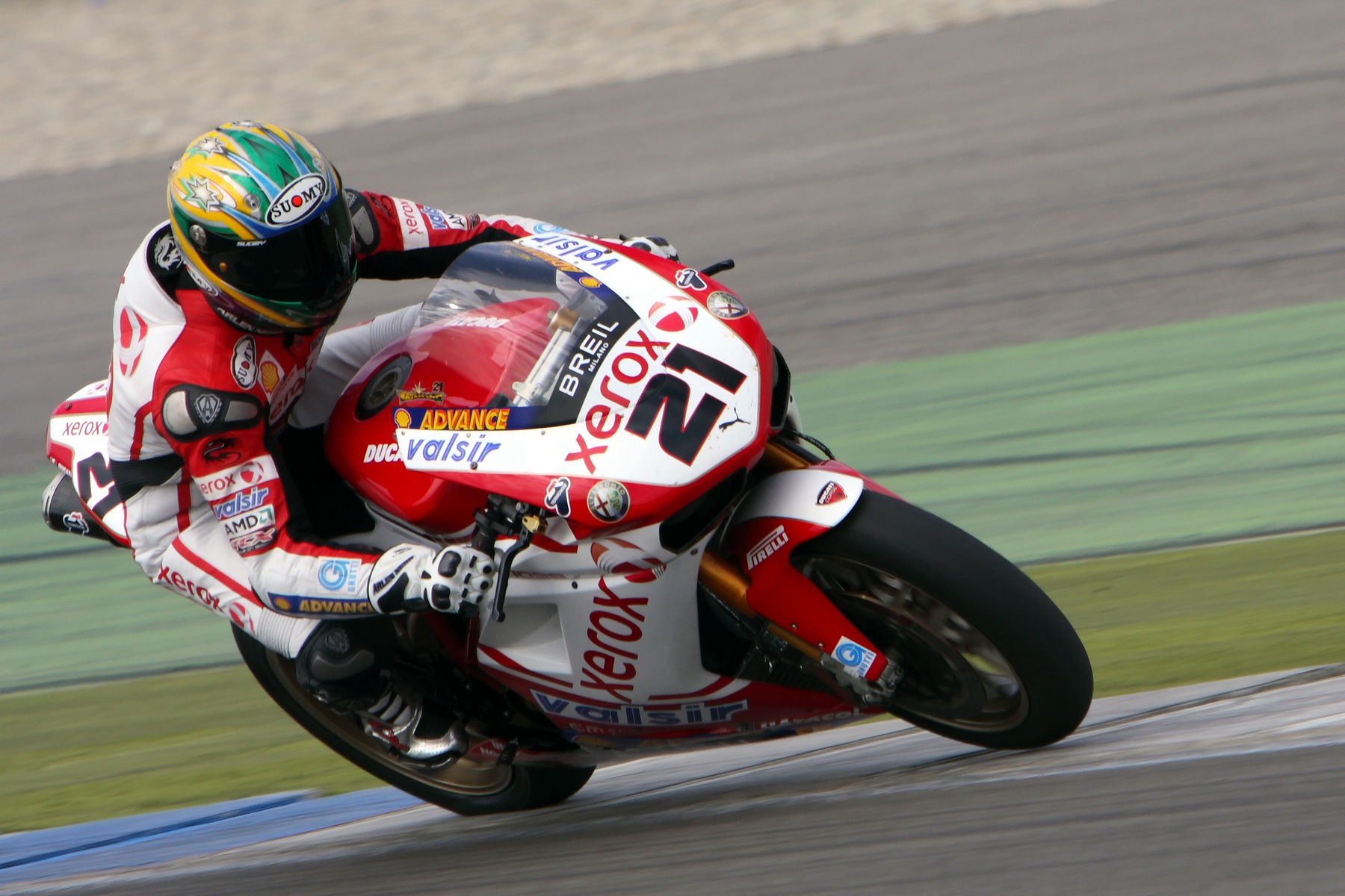 #21 Troy Bayliss - Ducati 1098 F08 - Assen...