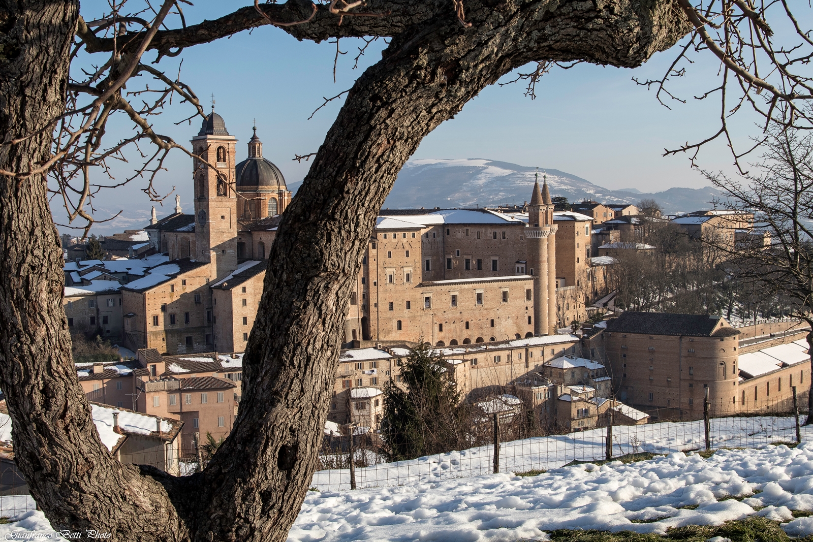 Urbino e la neve...