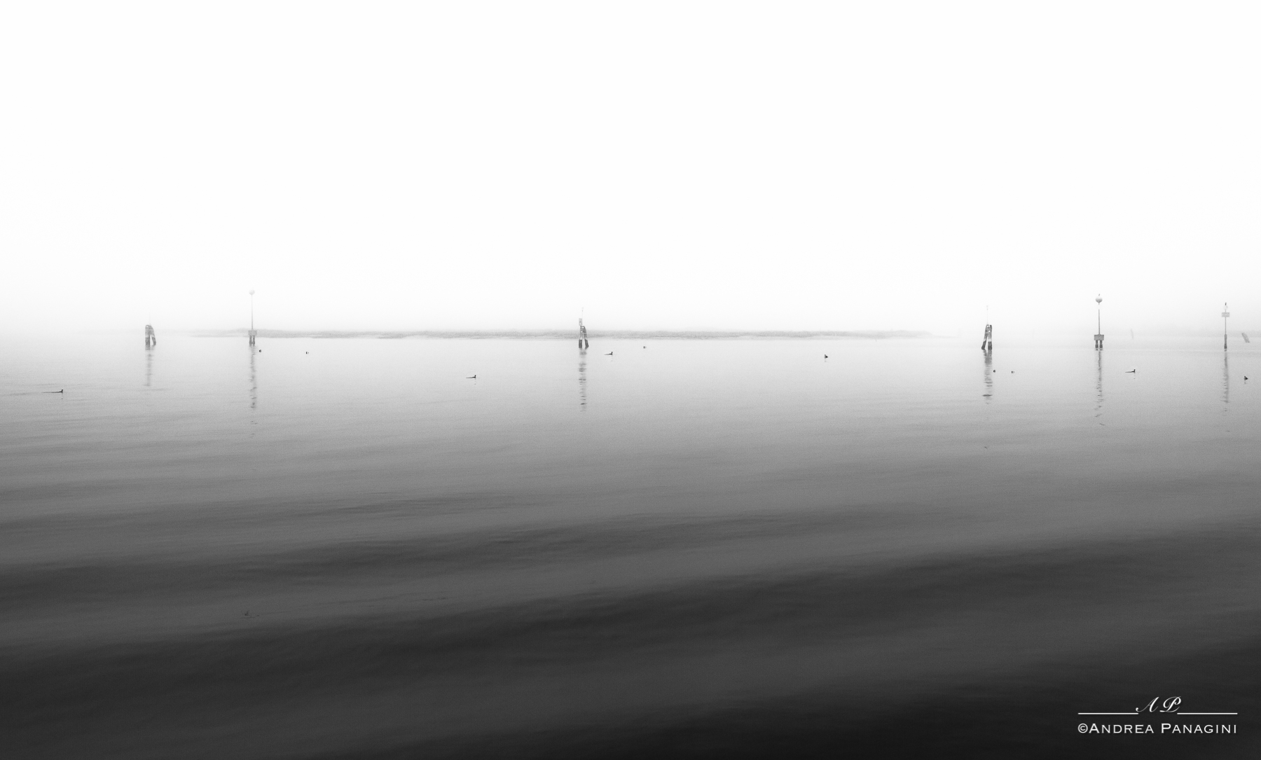 Abstraction in the Venice lagoon...
