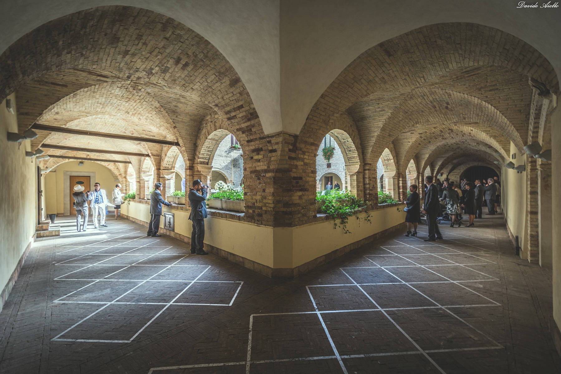 medieval cloister...