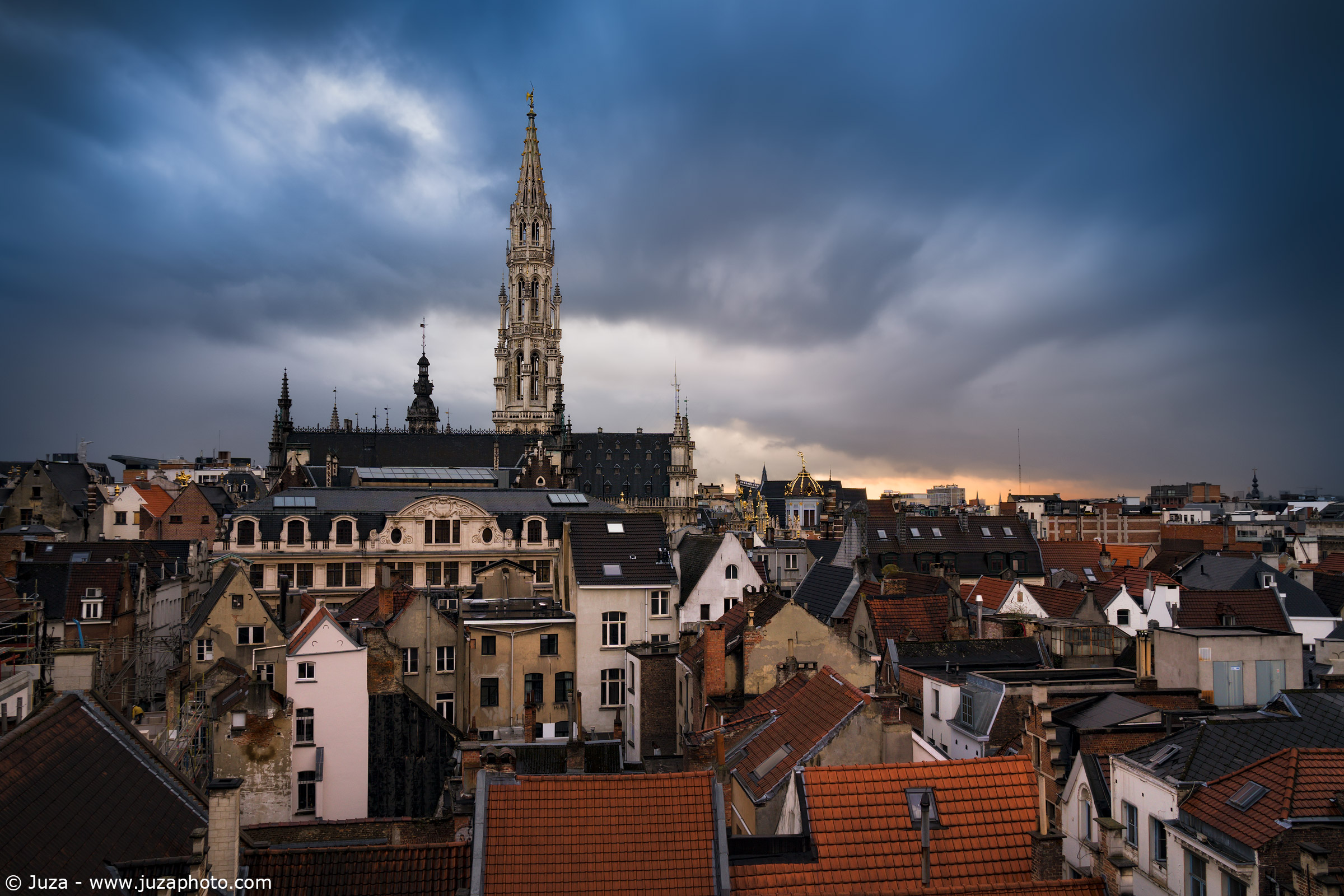 I tetti di Bruxelles, Belgio...