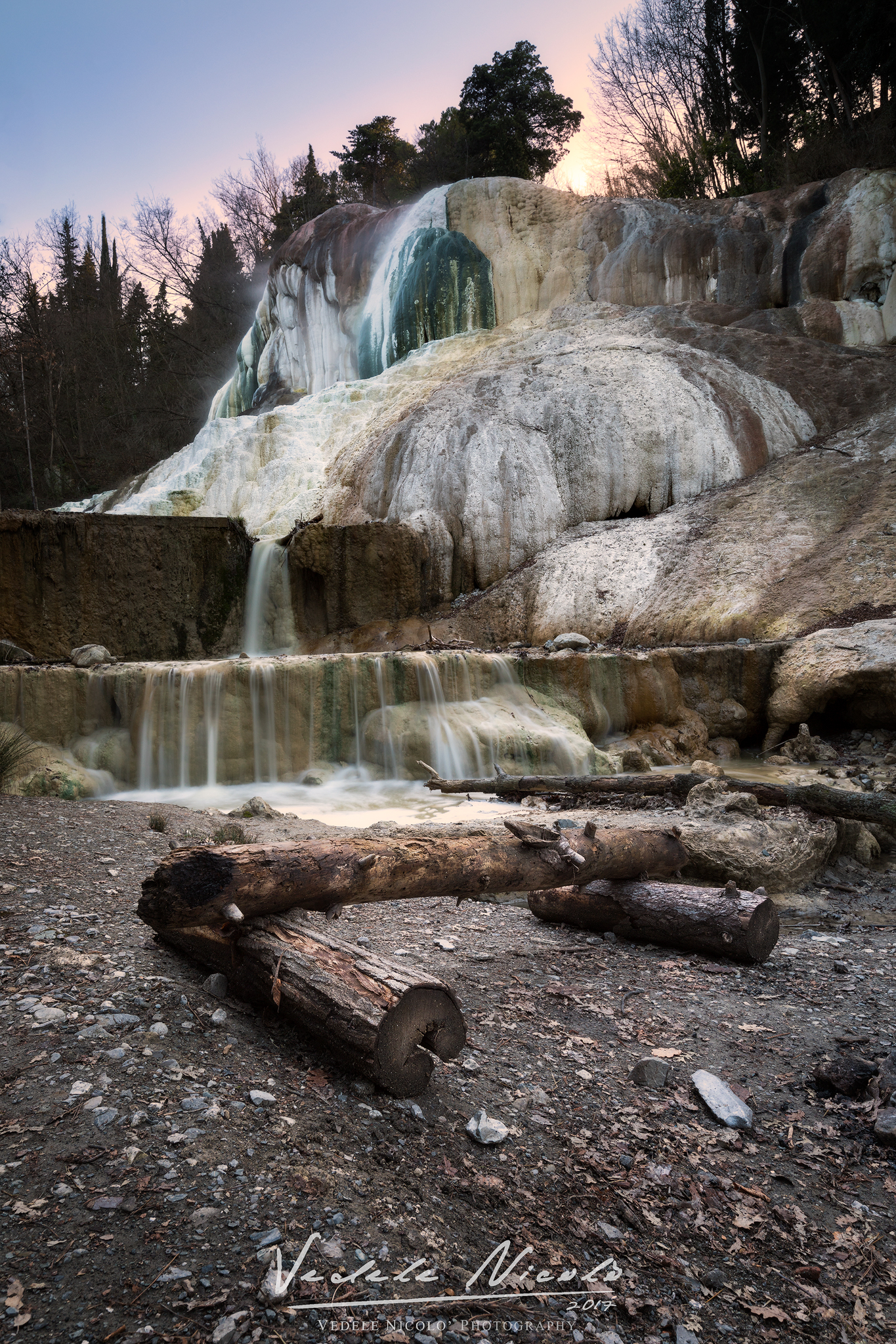 White ditch - Bagni San Filippo...