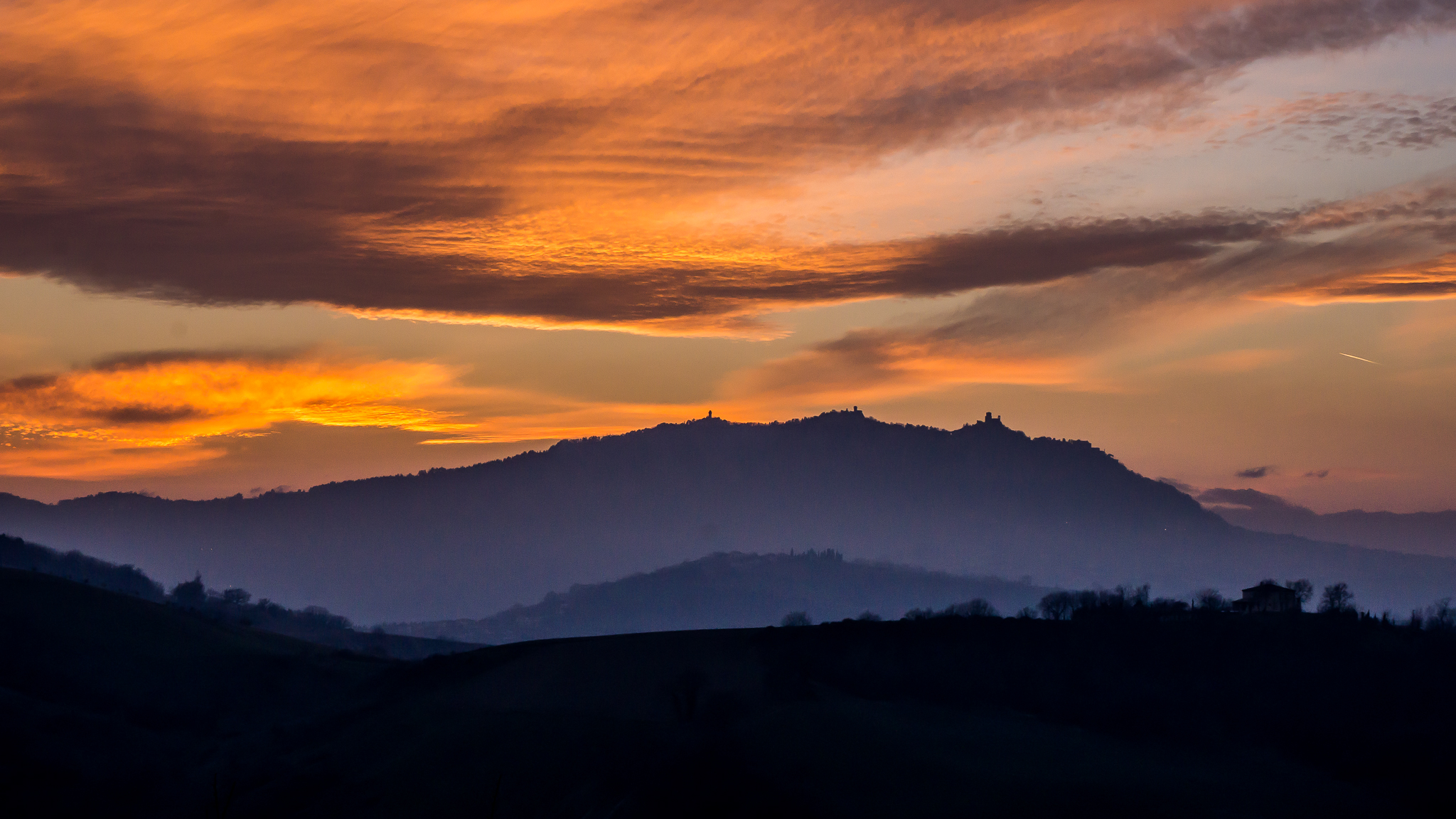 San Marino Sunset...