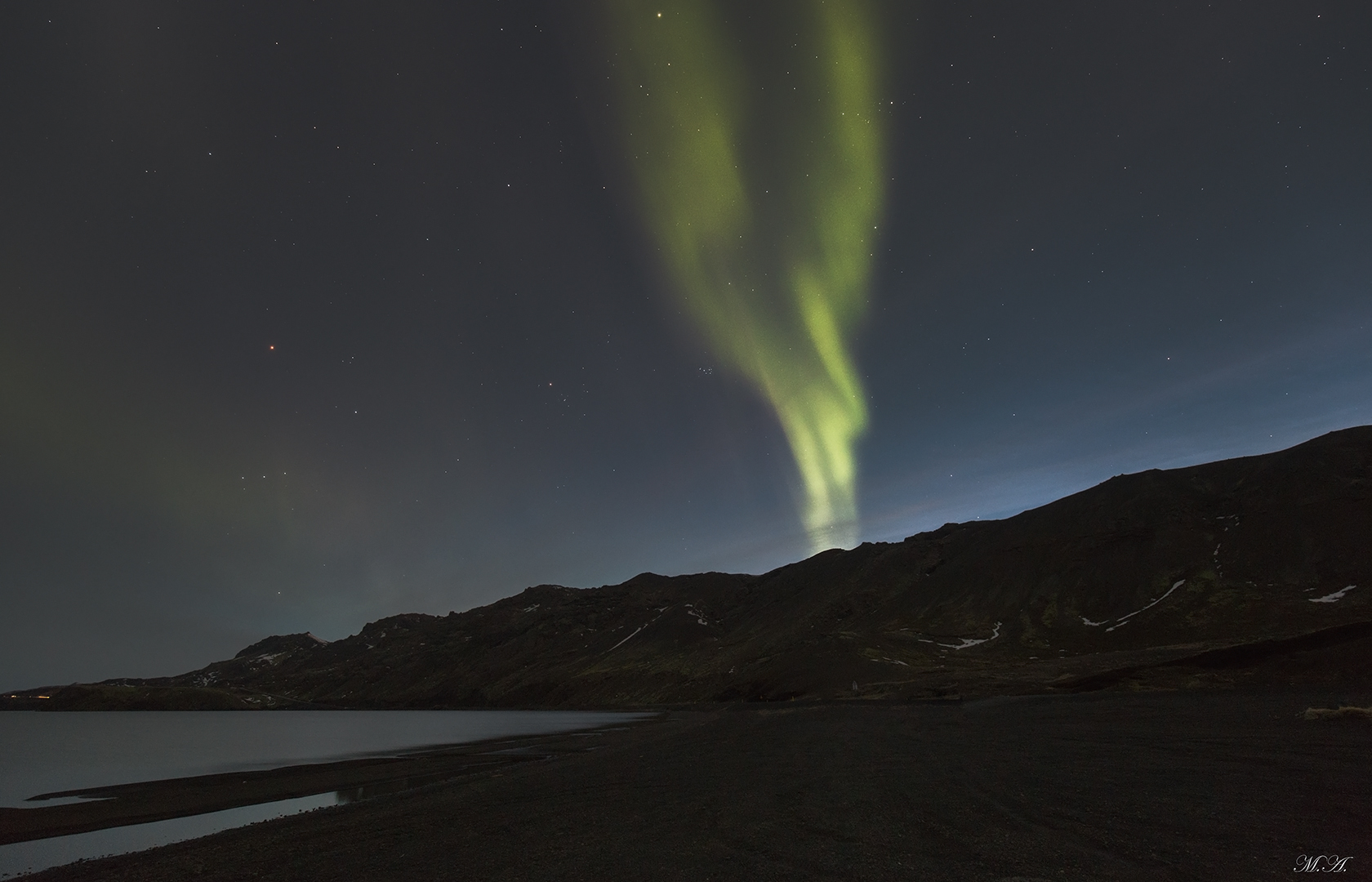 Aurora Borealis Kleyfarvatn, Iceland (6 kp)...