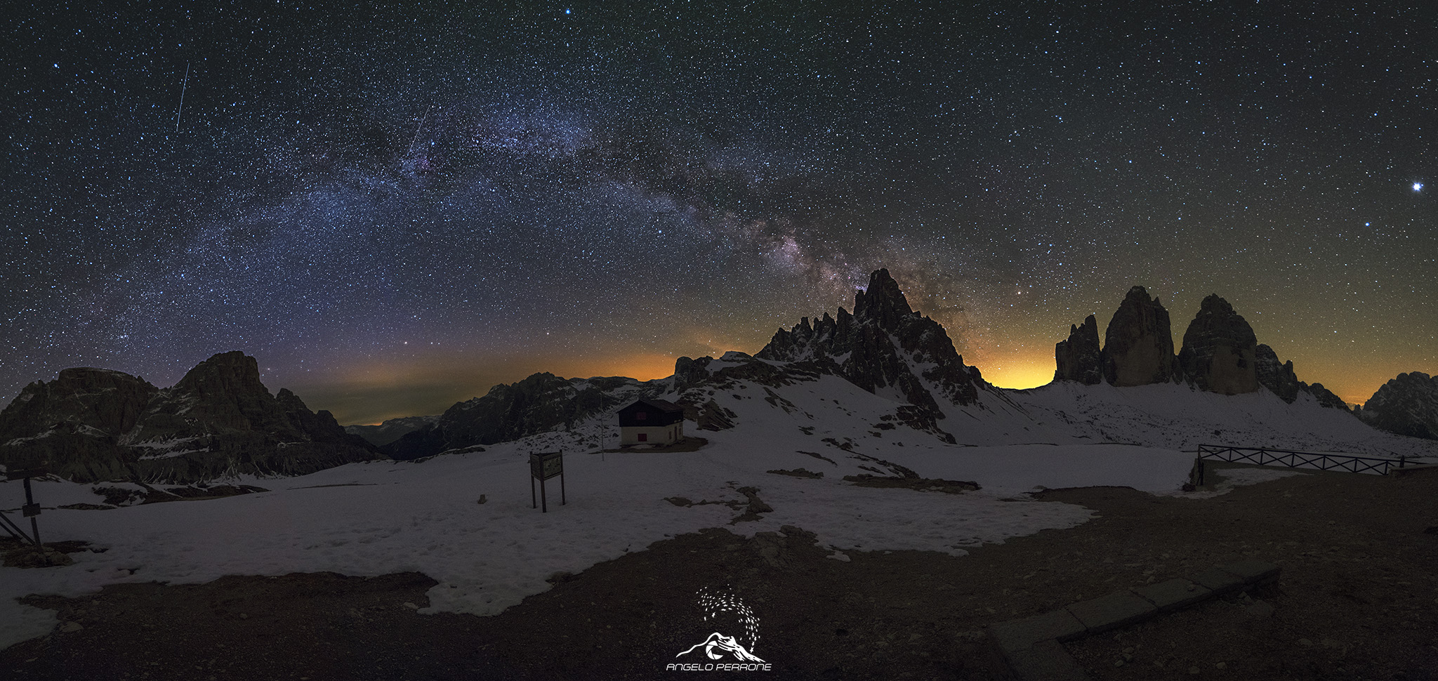 Panorama of the Three Peaks...