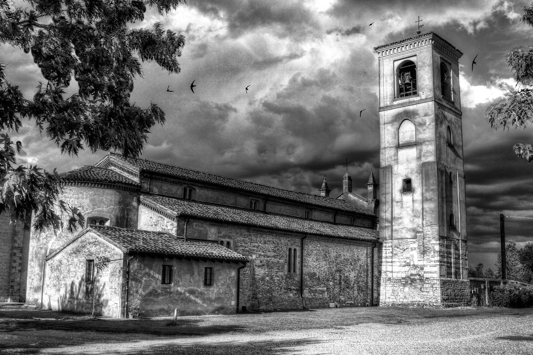 Pieve in a storm...