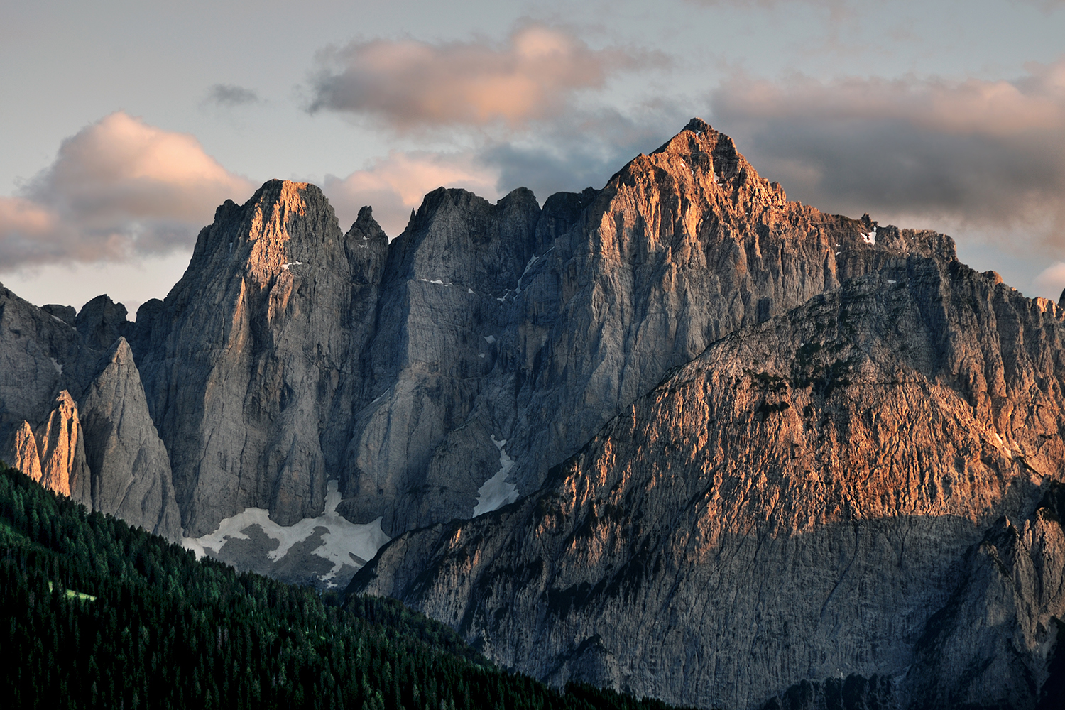 Alpi Giulie - tramonto...