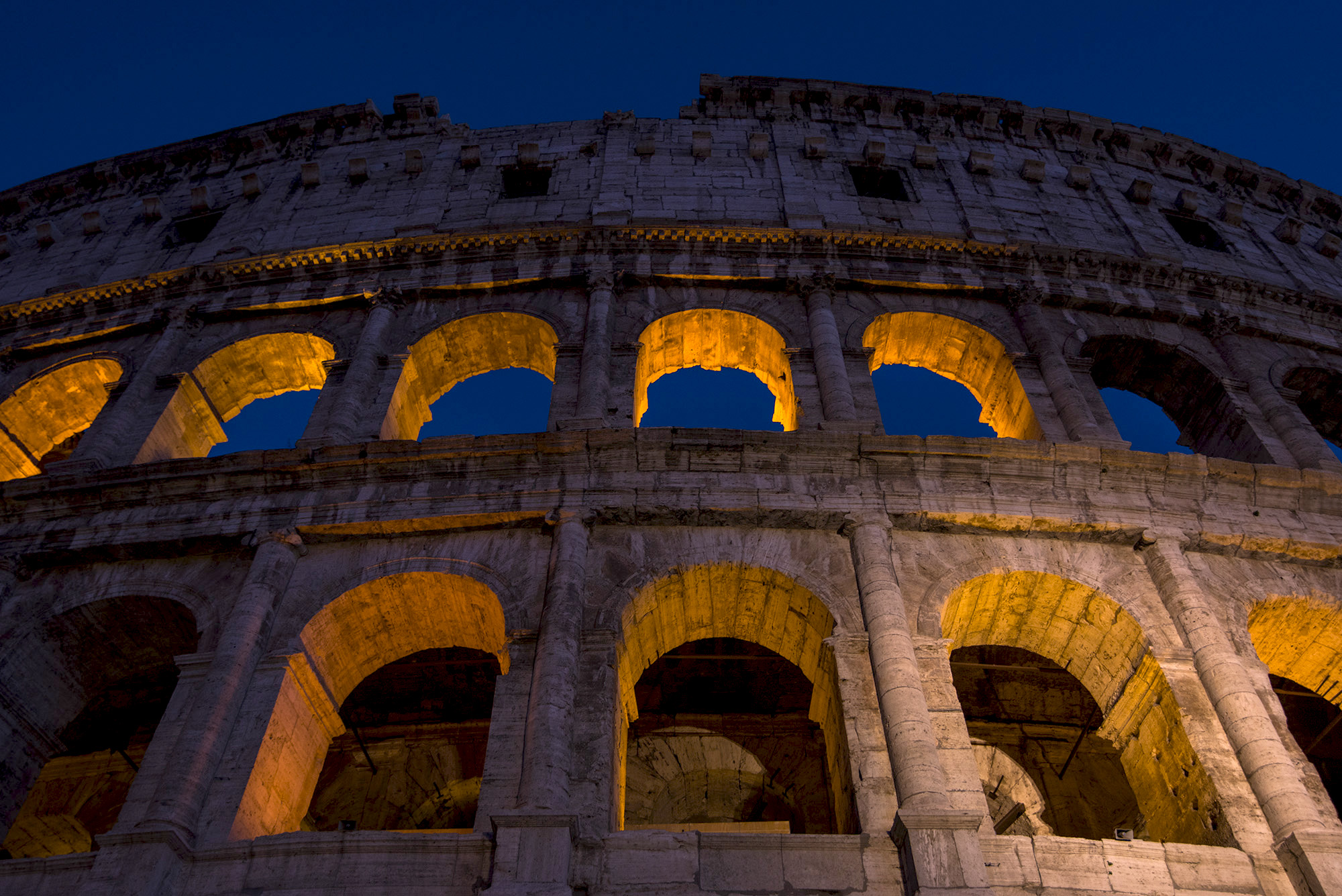 Colosseum at blue hour...