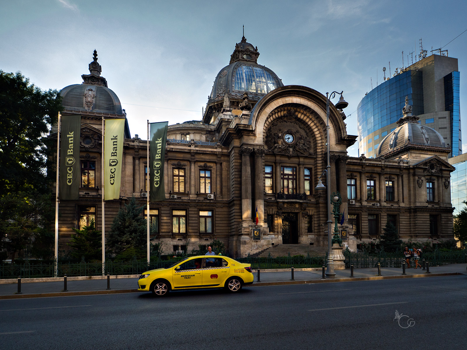The yellow taxi - bucarest...