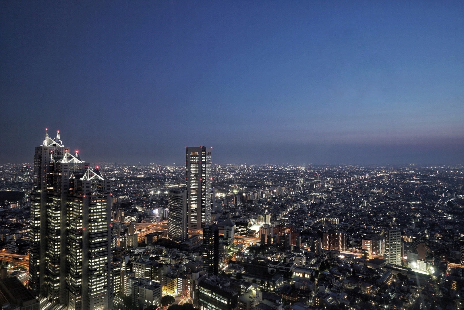 Tokyo skyline...