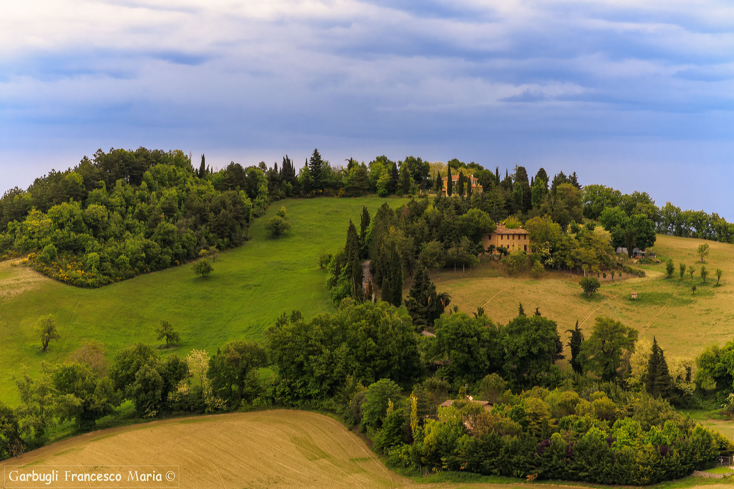 Uno sguardo da Urbino verso le colline...