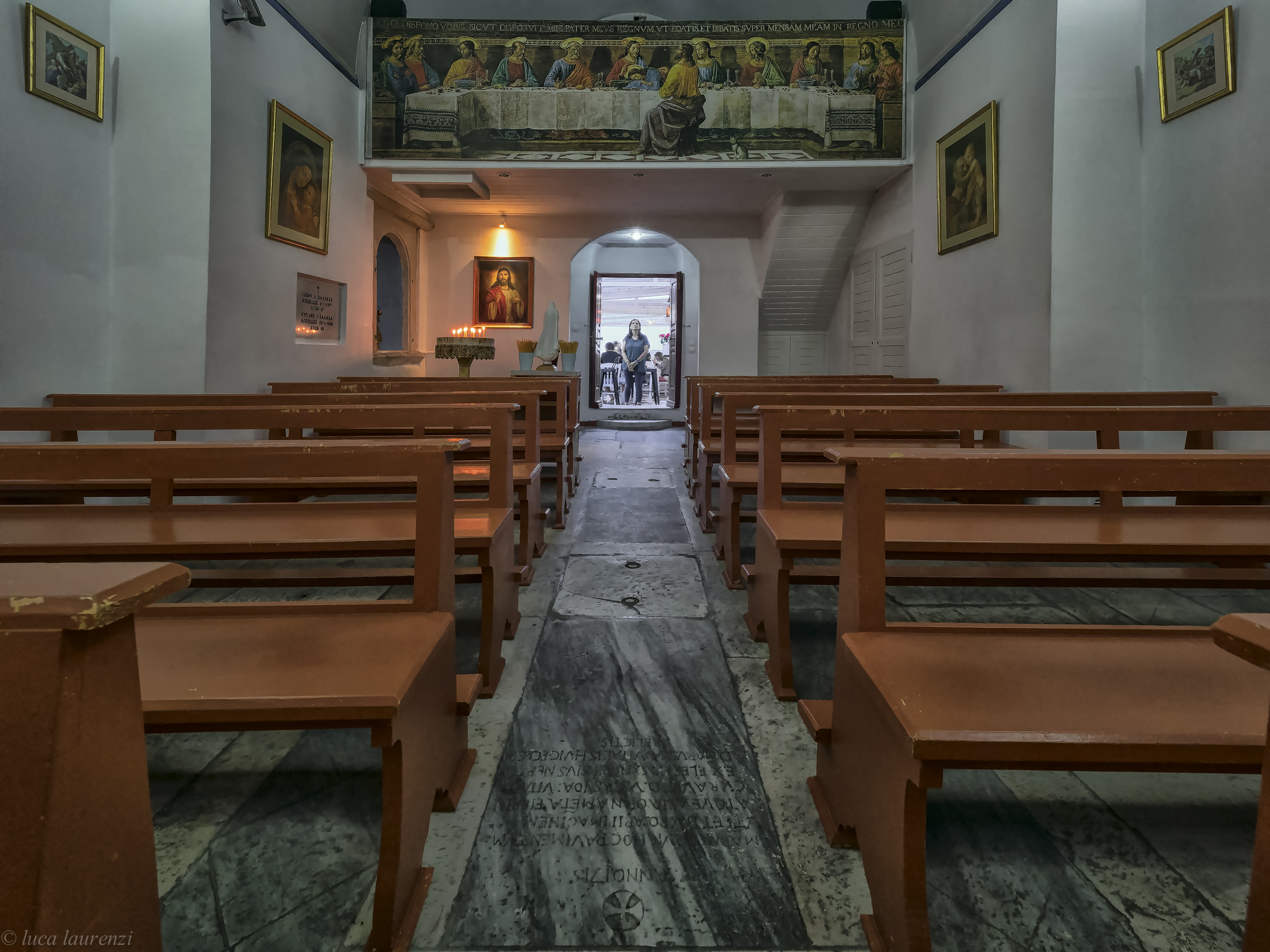 Catholic church of Mykonos Virgin of St. Rosary...