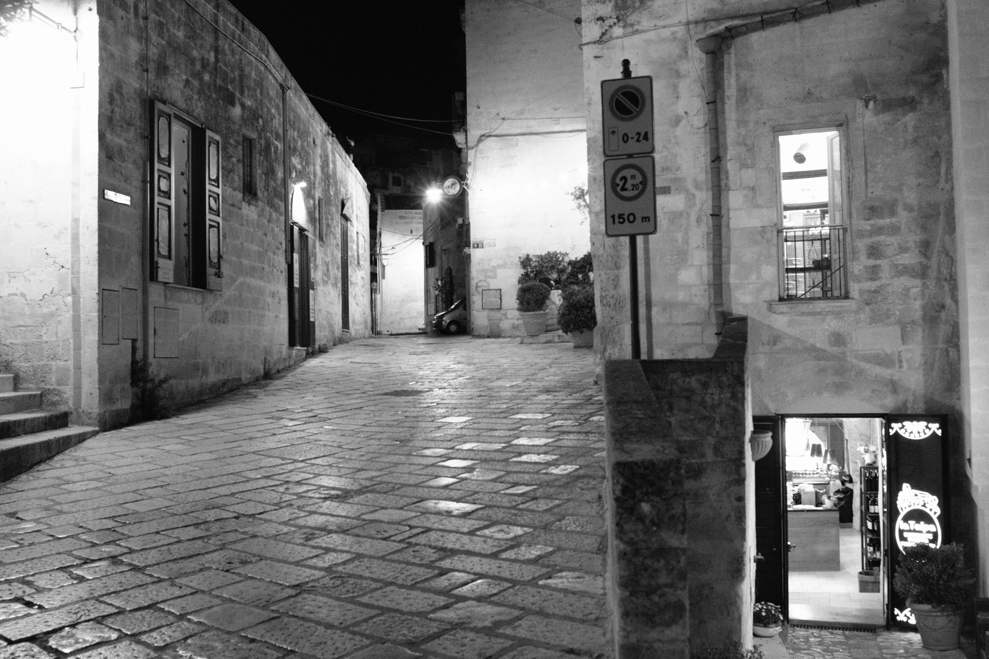 Nightlife in Matera...