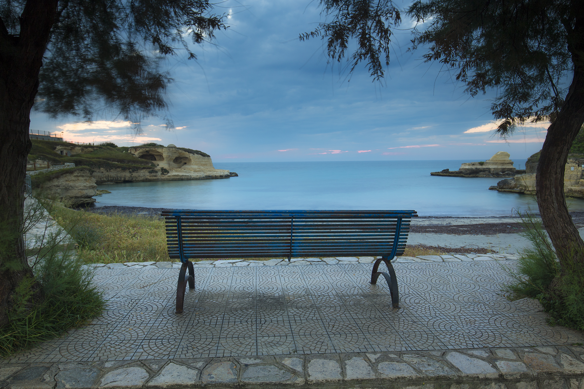 Bench with view ......