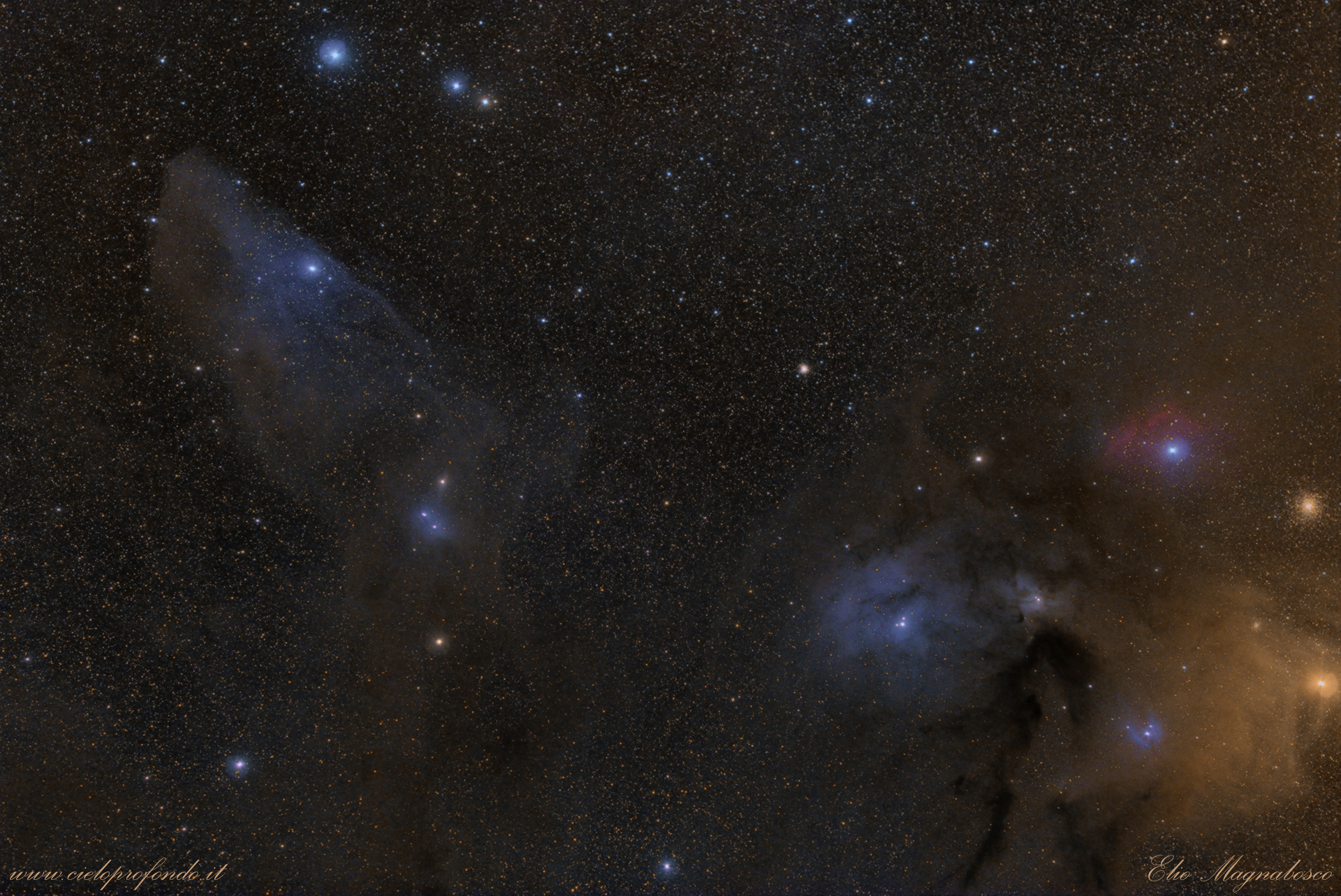 Complesso nebulare nello Scorpione....