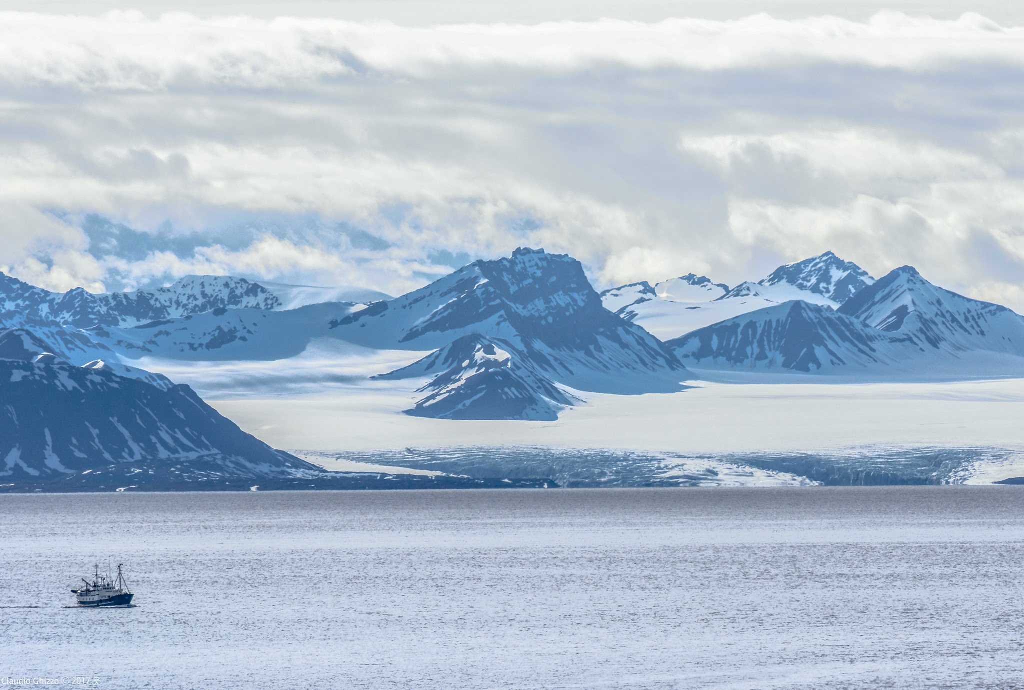 Svalbard Islands Glacier...