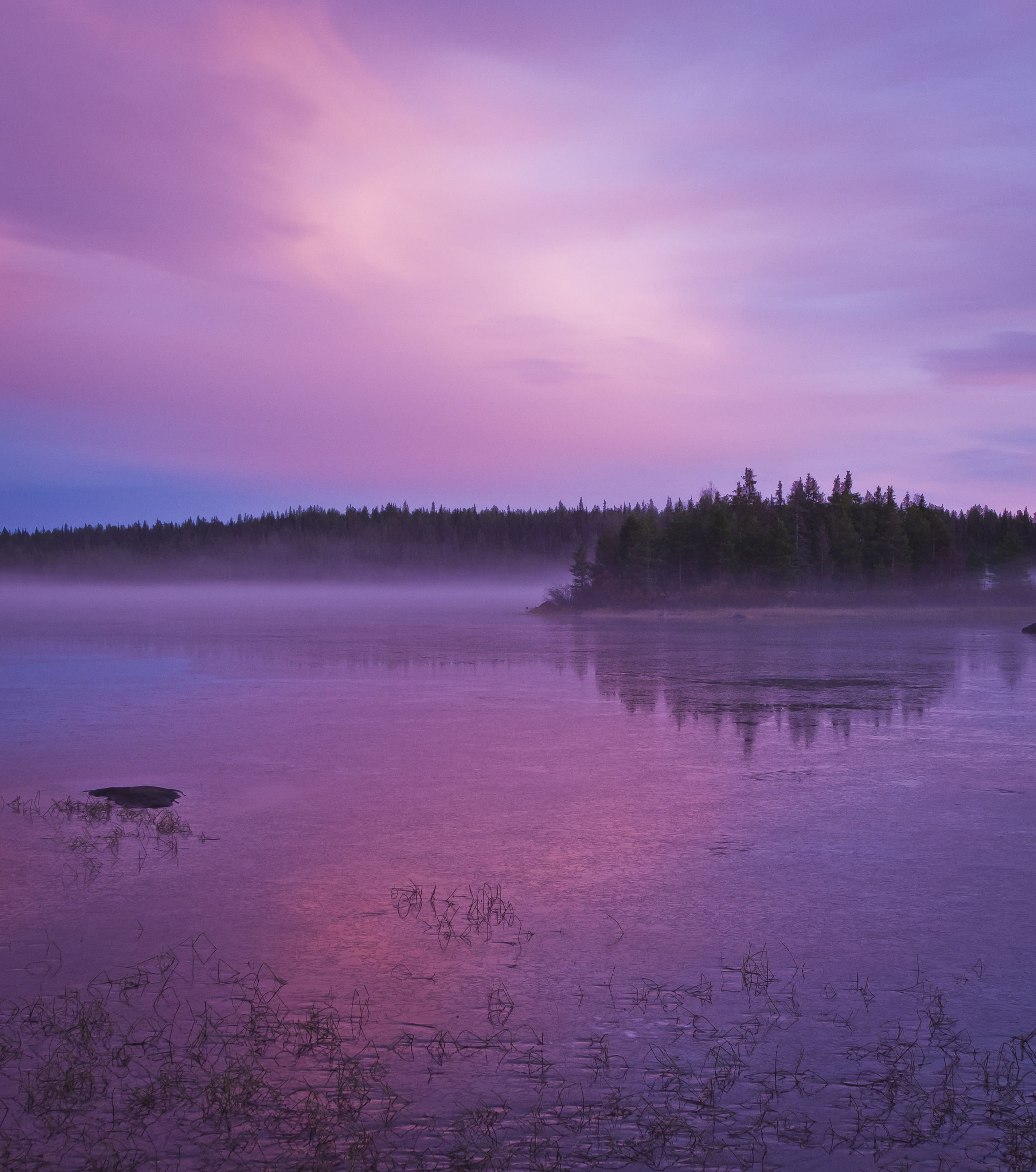 Purple Lake...