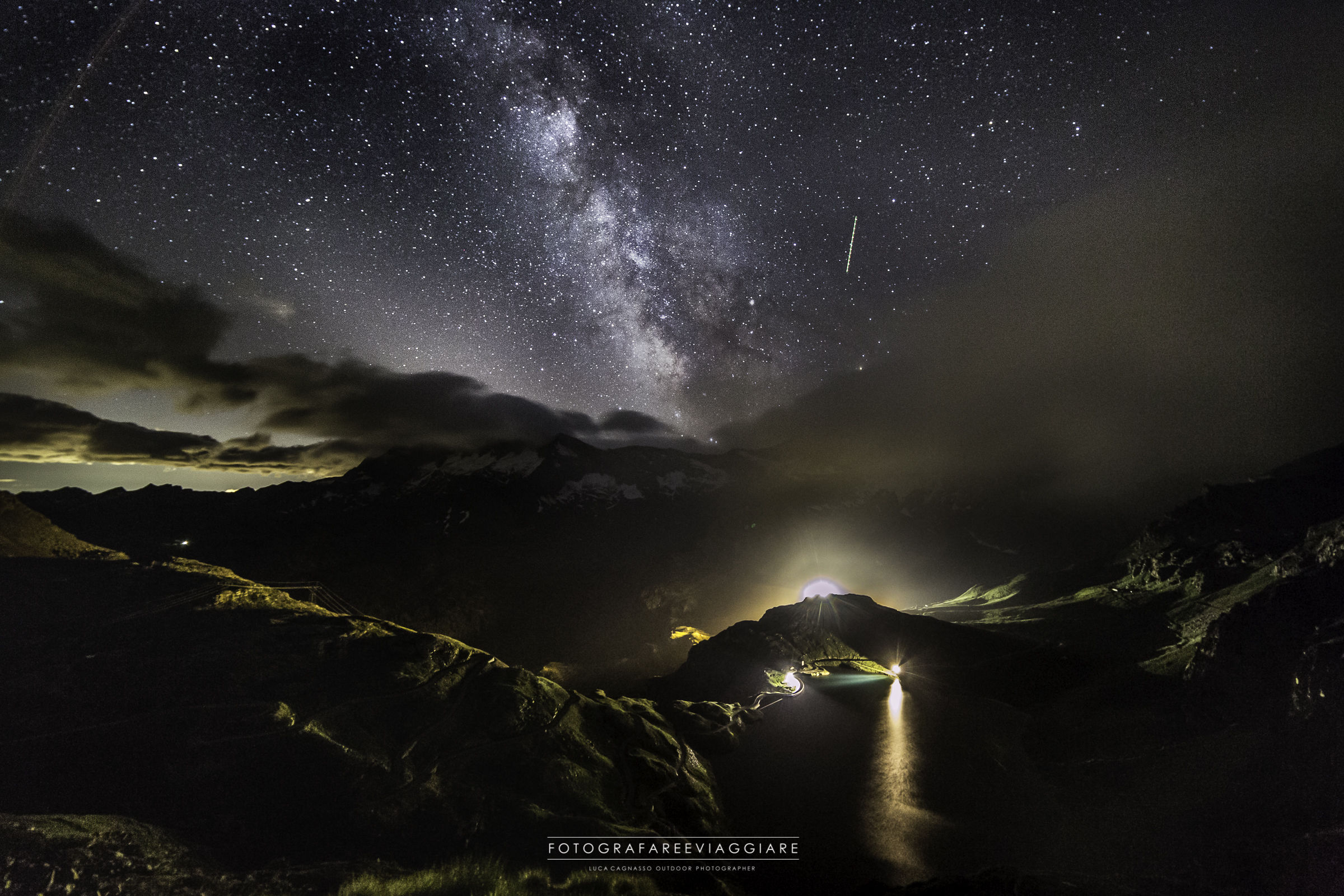 Milky Way at the Nivolet Hill...