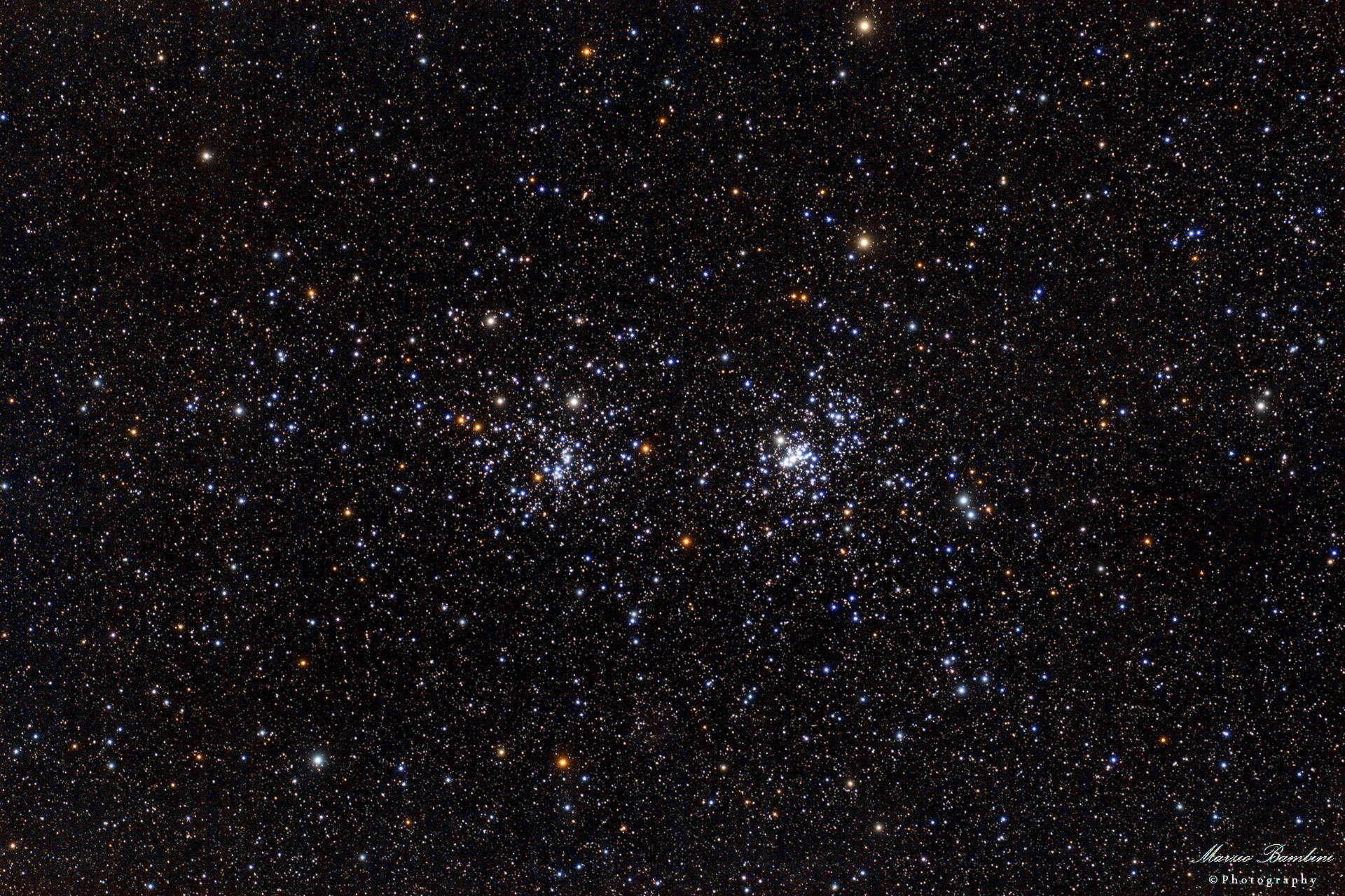 NGC 869 and NGC 884, and Persei...