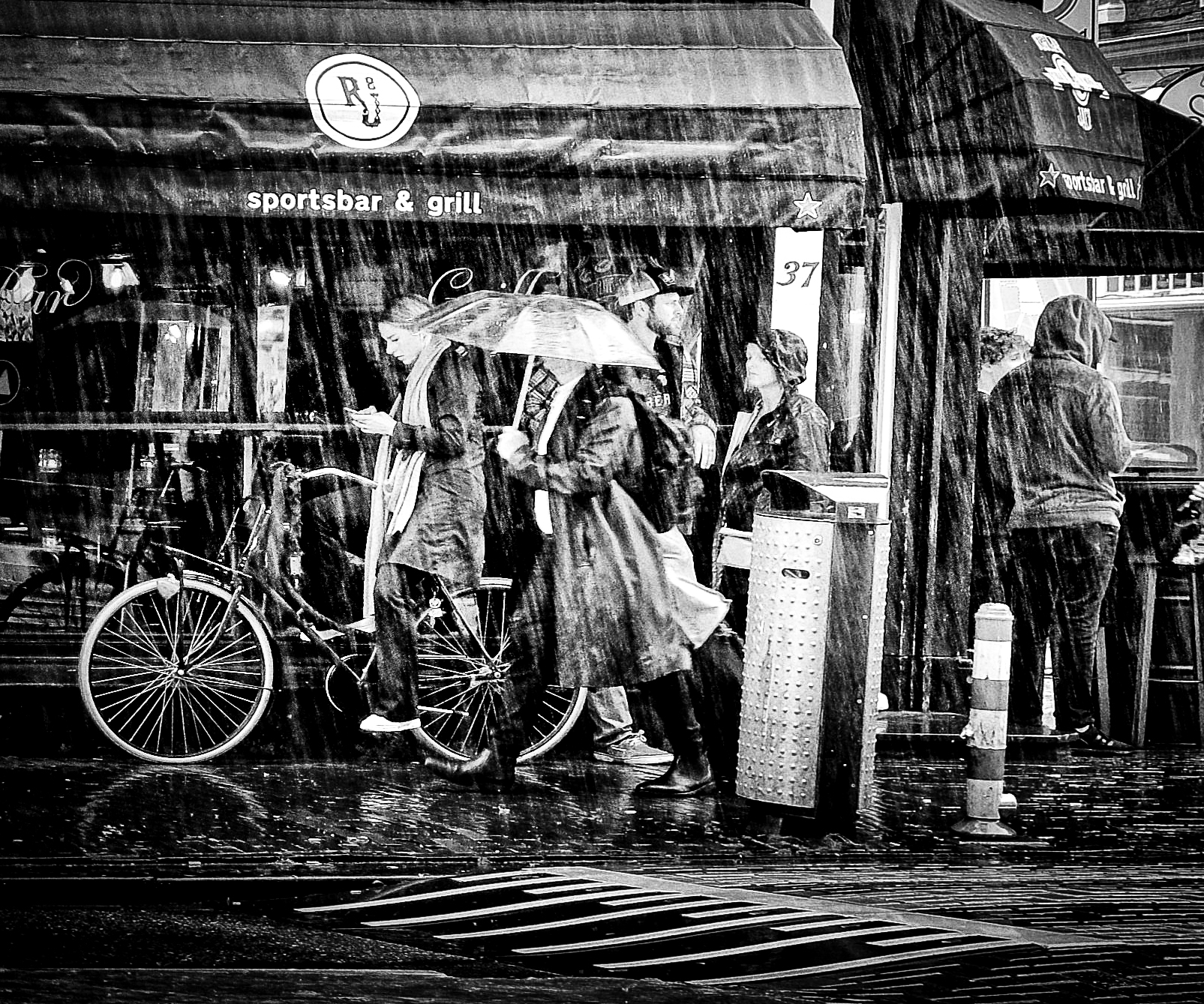 Rainy day in Amsterdam...