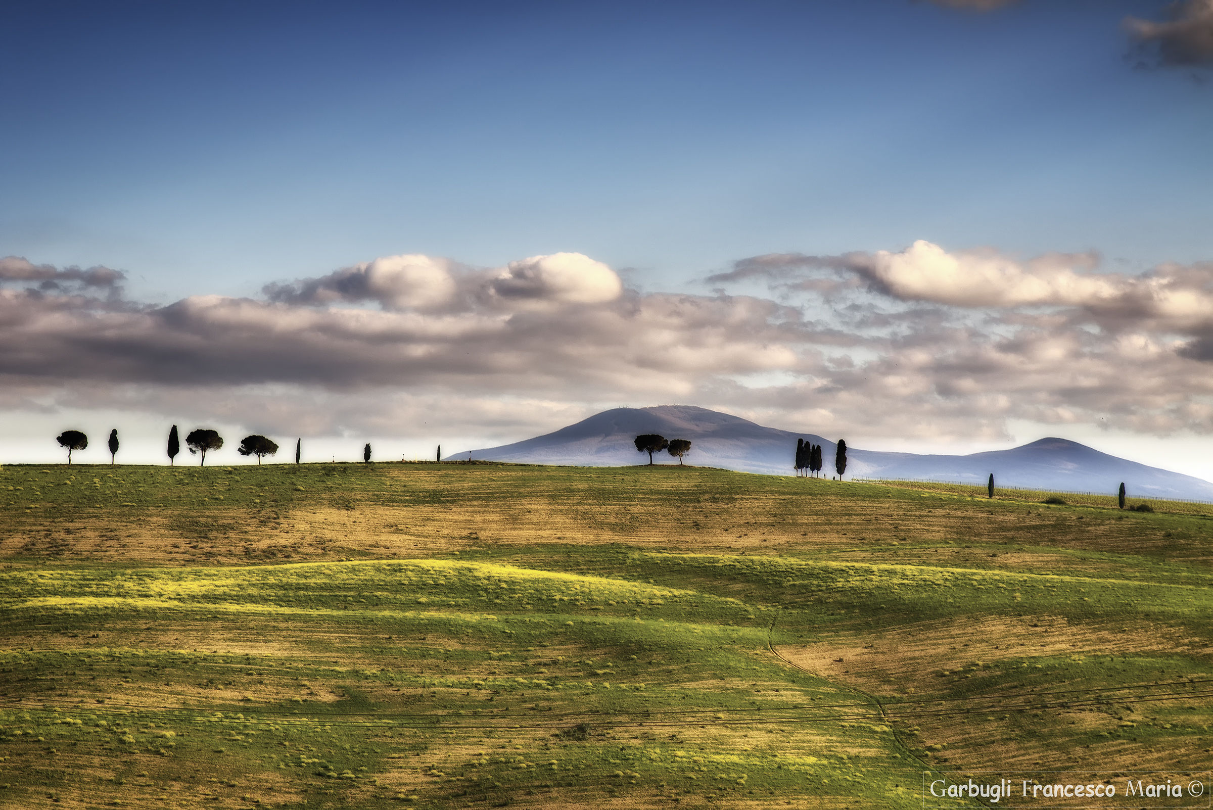Spring memories in Val d'Orcia...