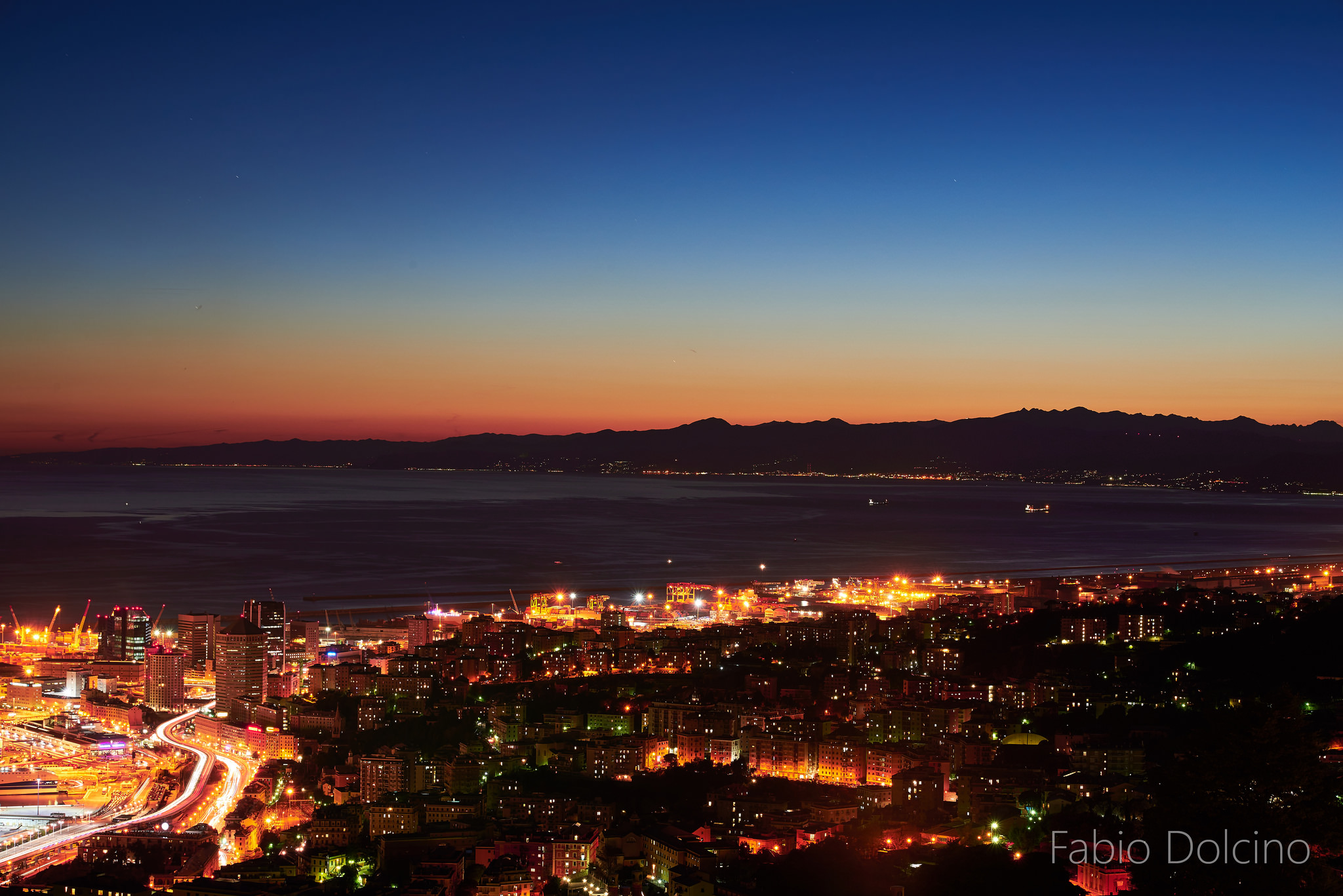 Panorama di Genova...