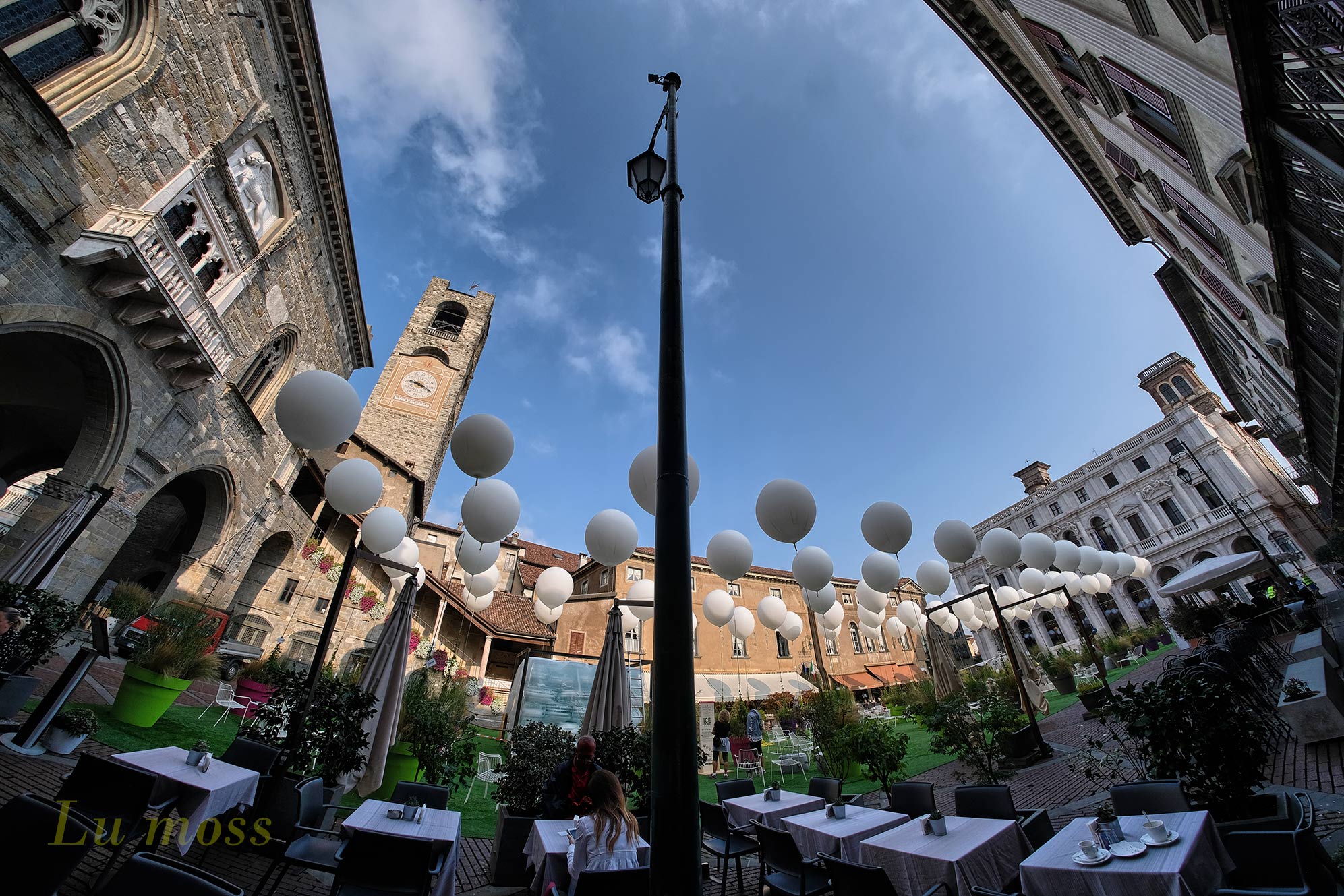 Bergamo Piazza Vecchia 1- i maestri del paesaggio...