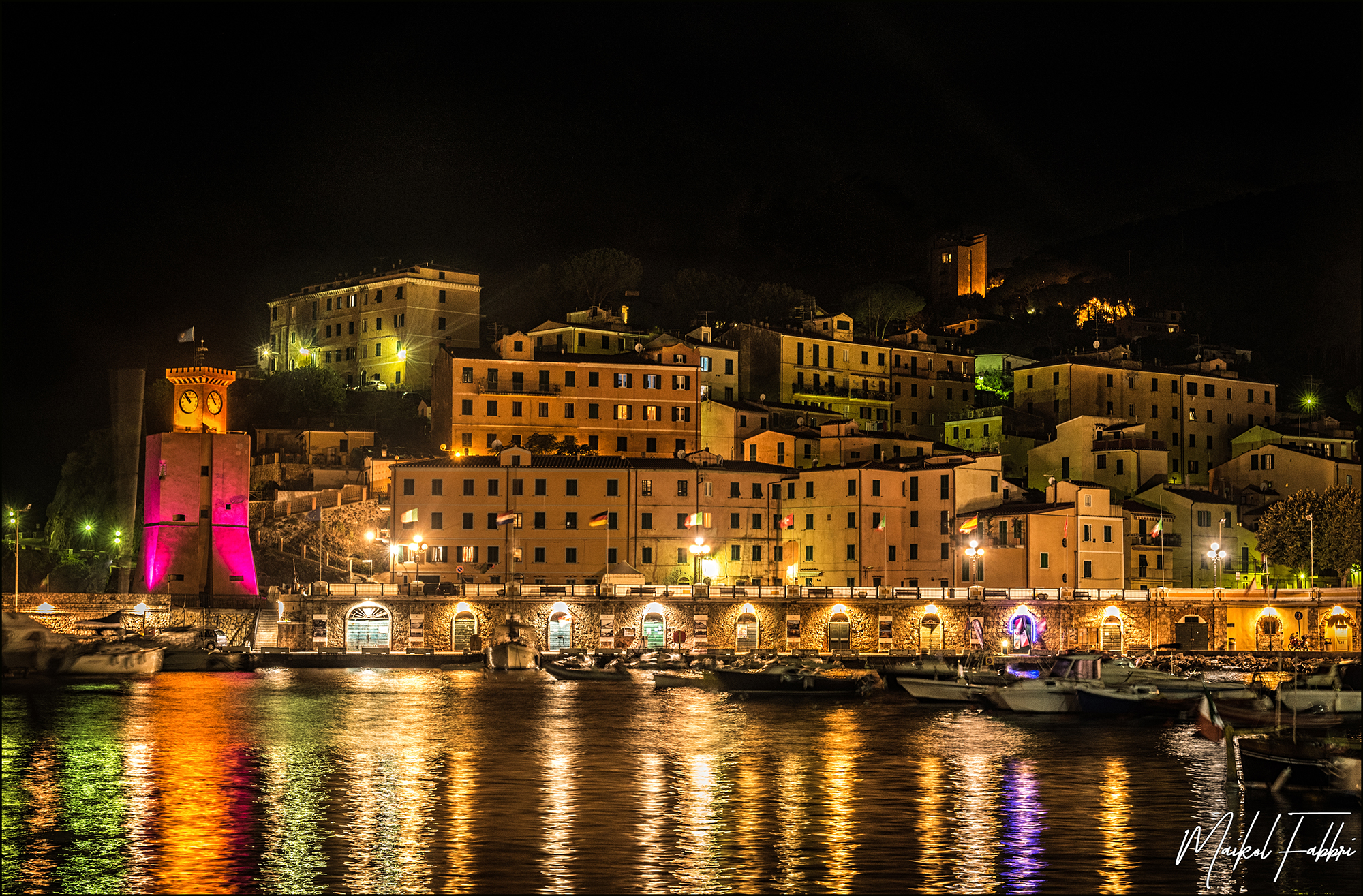 Rio Marina by night...