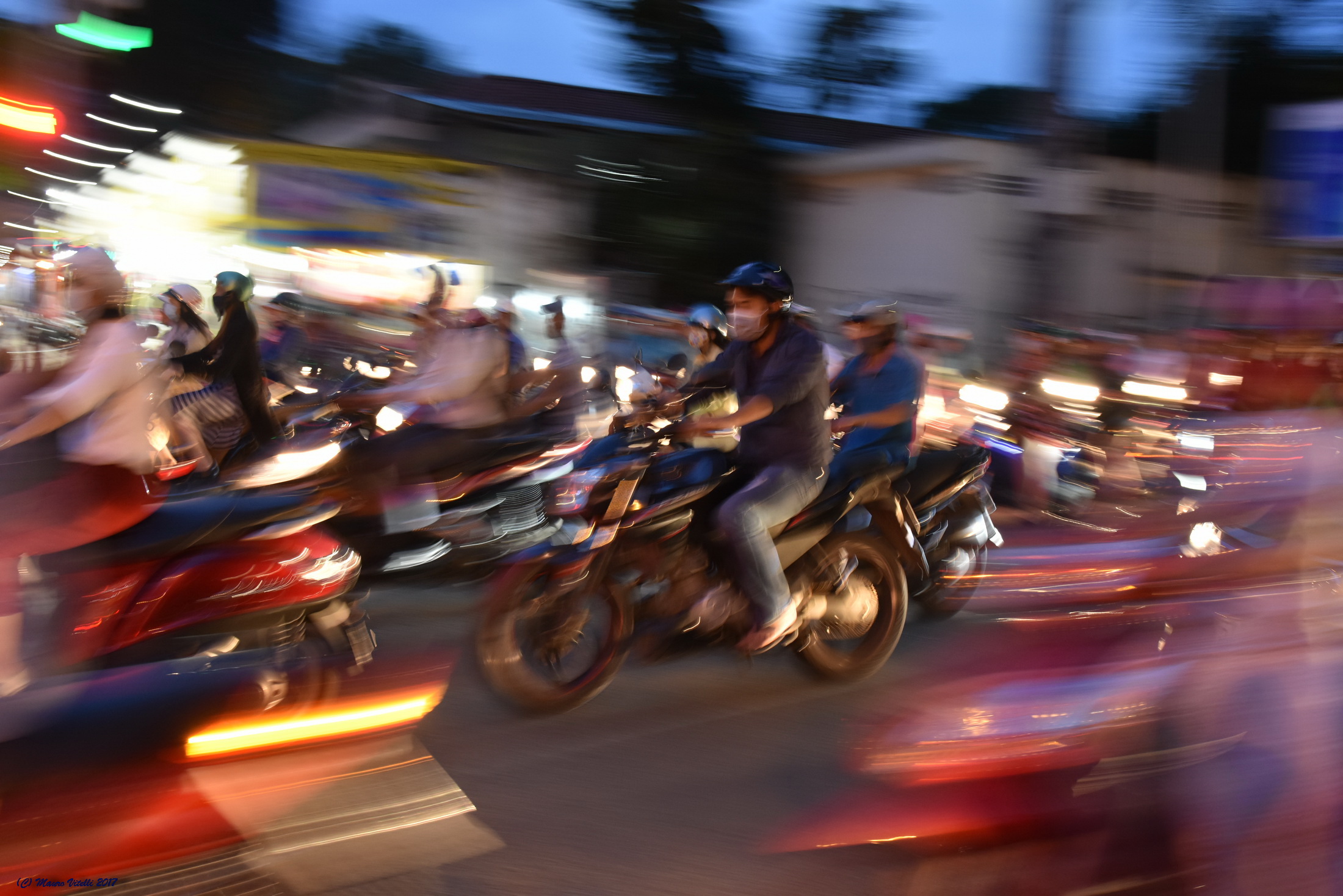 Il traffico di Saigon...