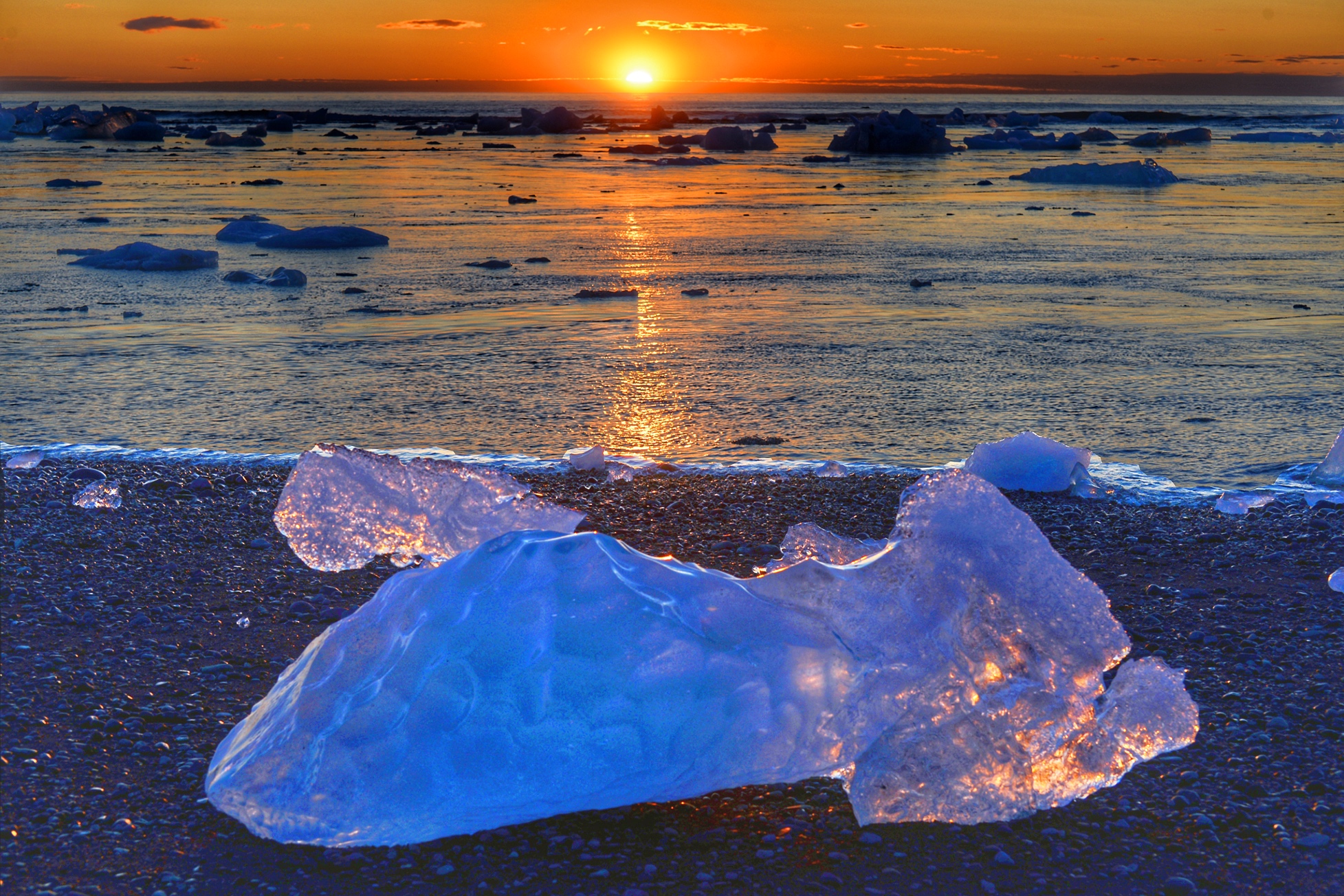 Spiaggia dei diamanti ( Islanda )...