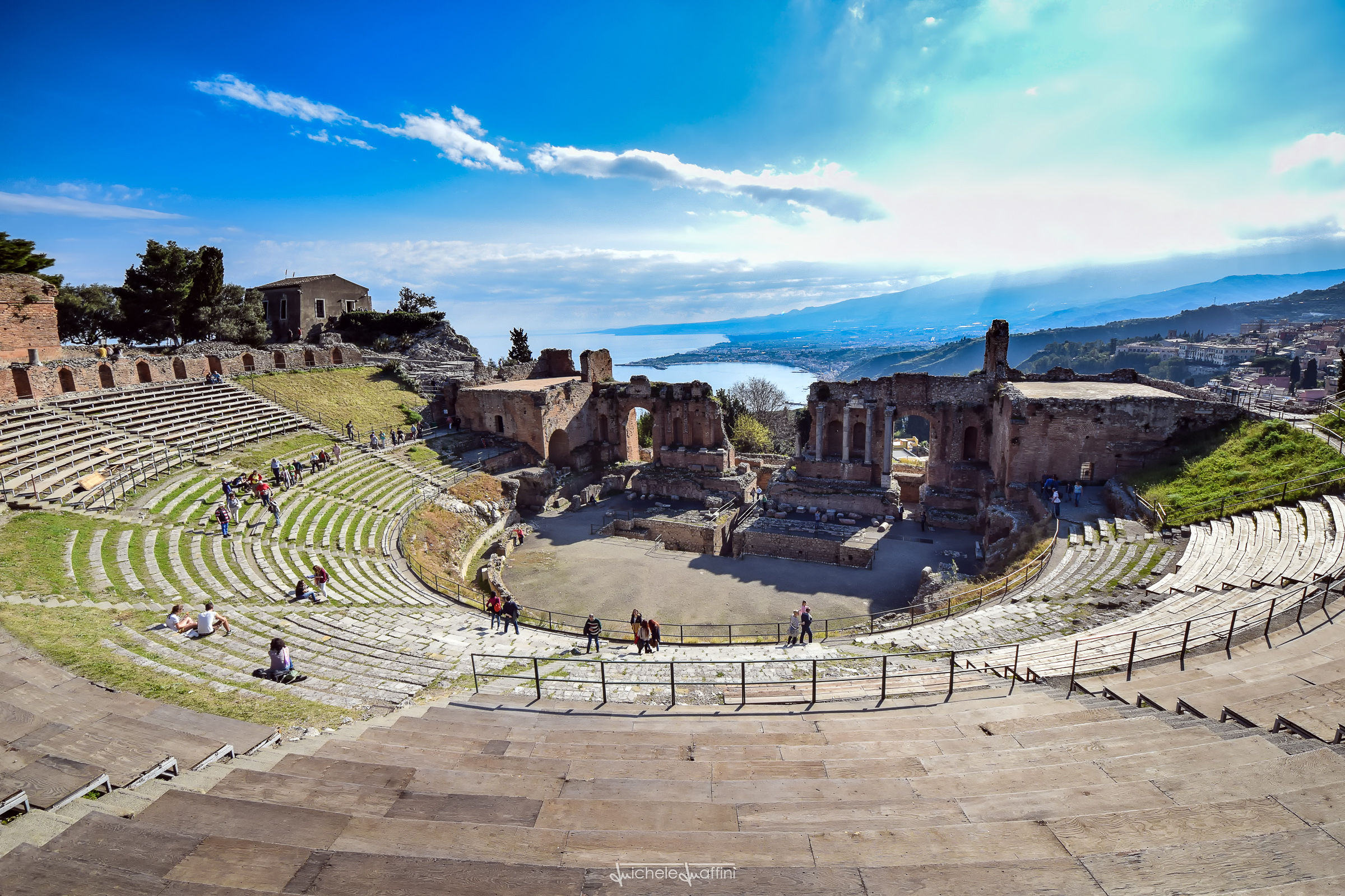 Sicilia - Taormina, Teatro greco...