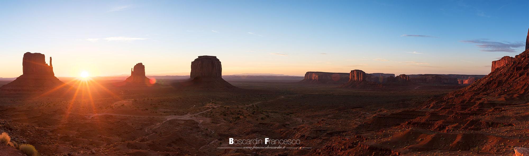 Panoramic sunrise...